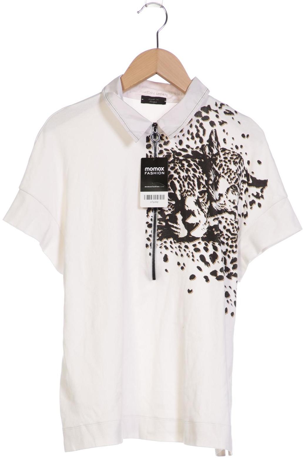 

Marc Cain Damen Poloshirt, weiß, Gr. 44