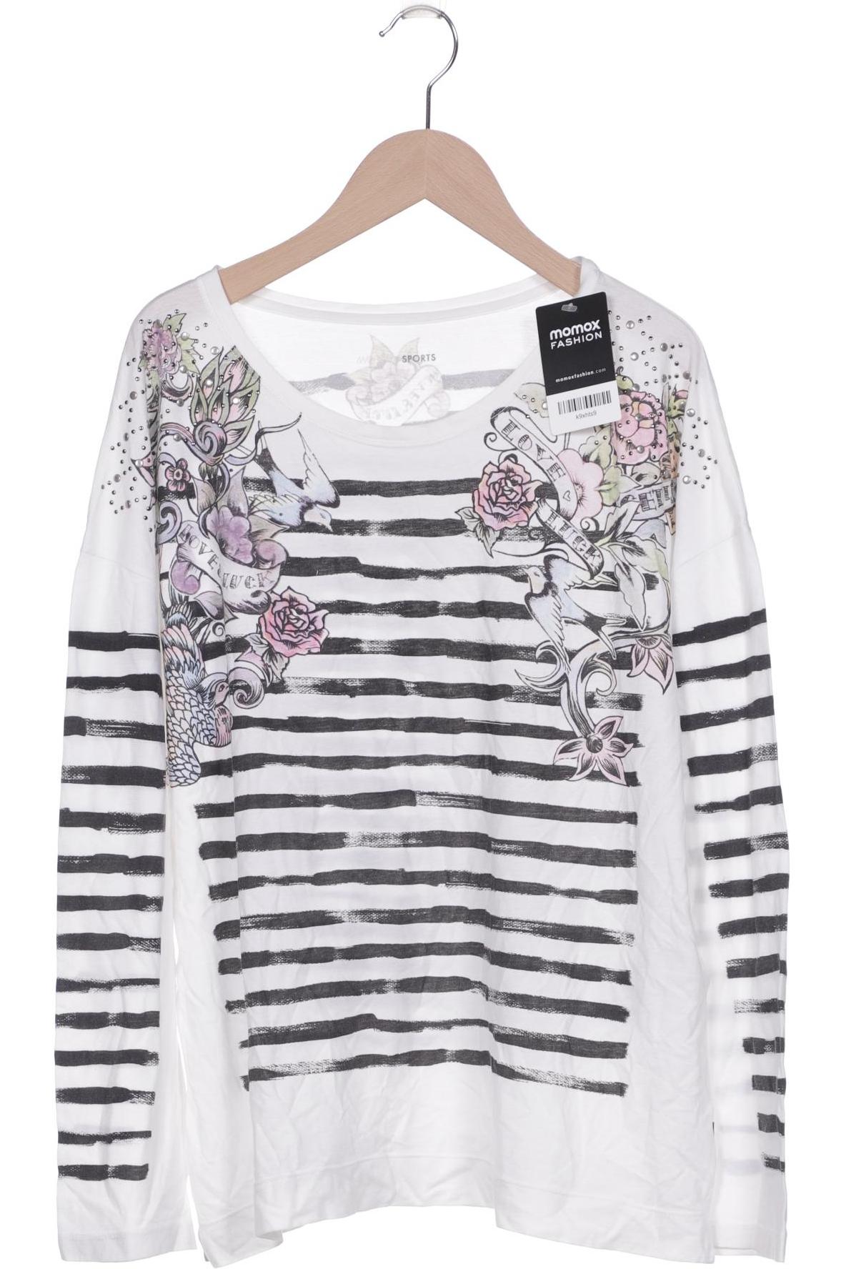 

Marc Cain Damen Langarmshirt, weiß