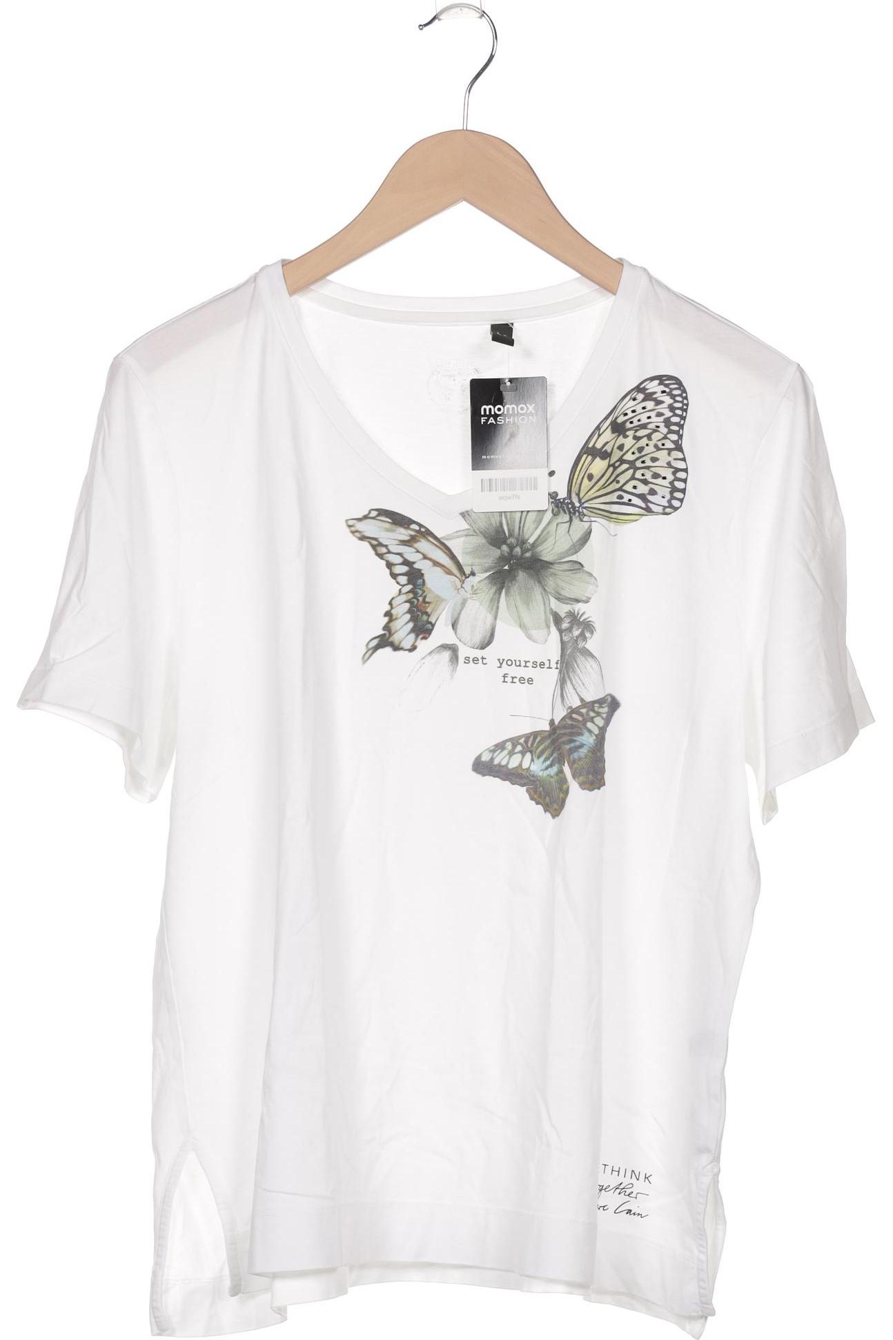

Marc Cain Damen T-Shirt, weiß, Gr. 46
