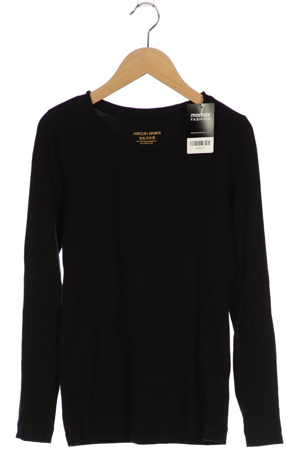 

Marc Cain Damen Langarmshirt, schwarz, Gr. 36