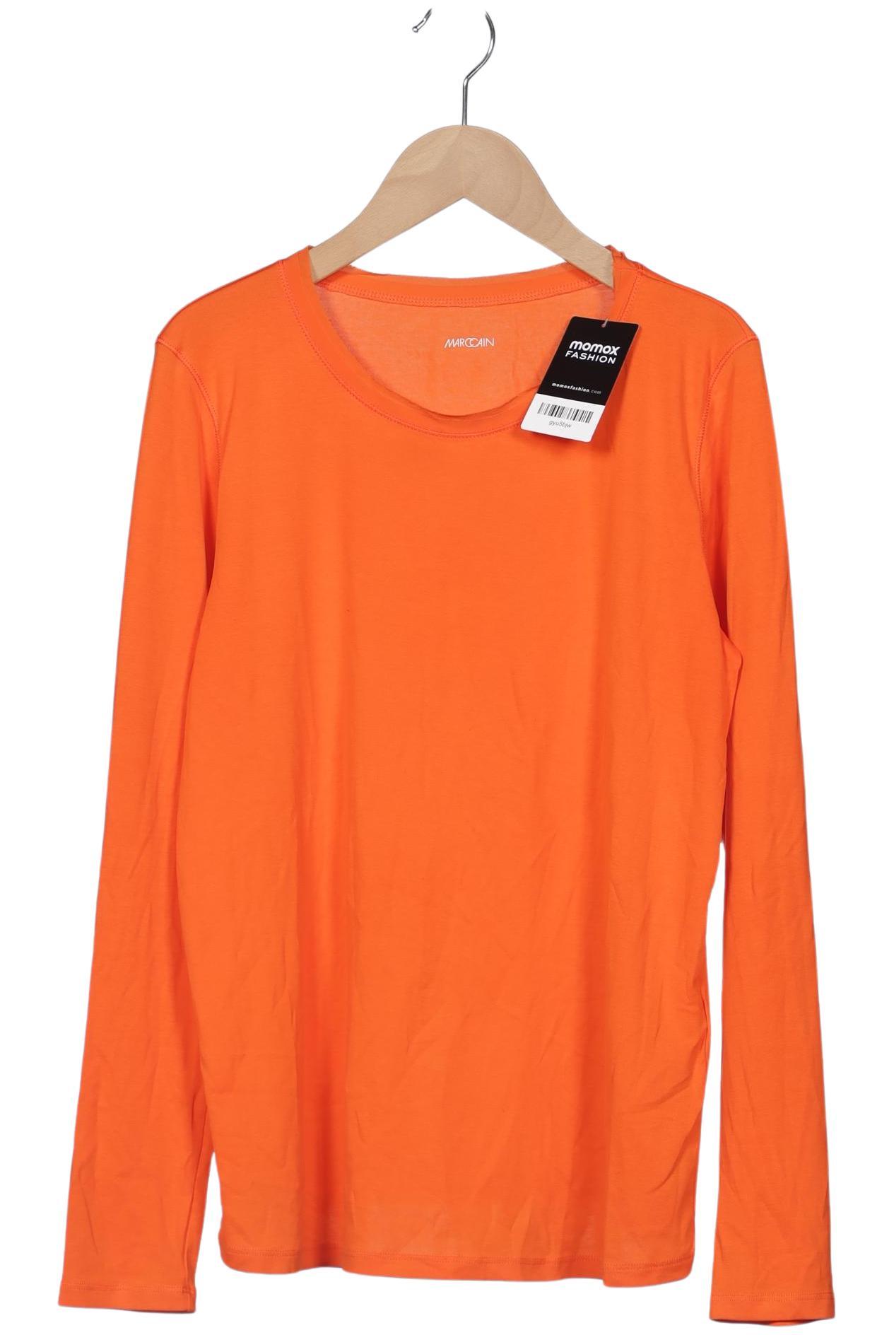 

Marc Cain Damen Langarmshirt, orange, Gr. 34