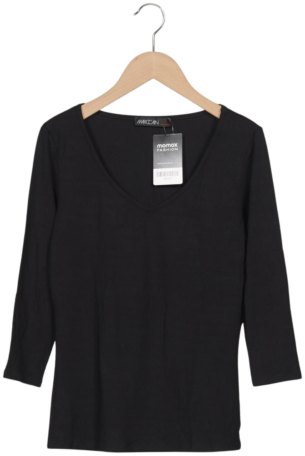 

Marc Cain Damen Langarmshirt, schwarz, Gr. 38