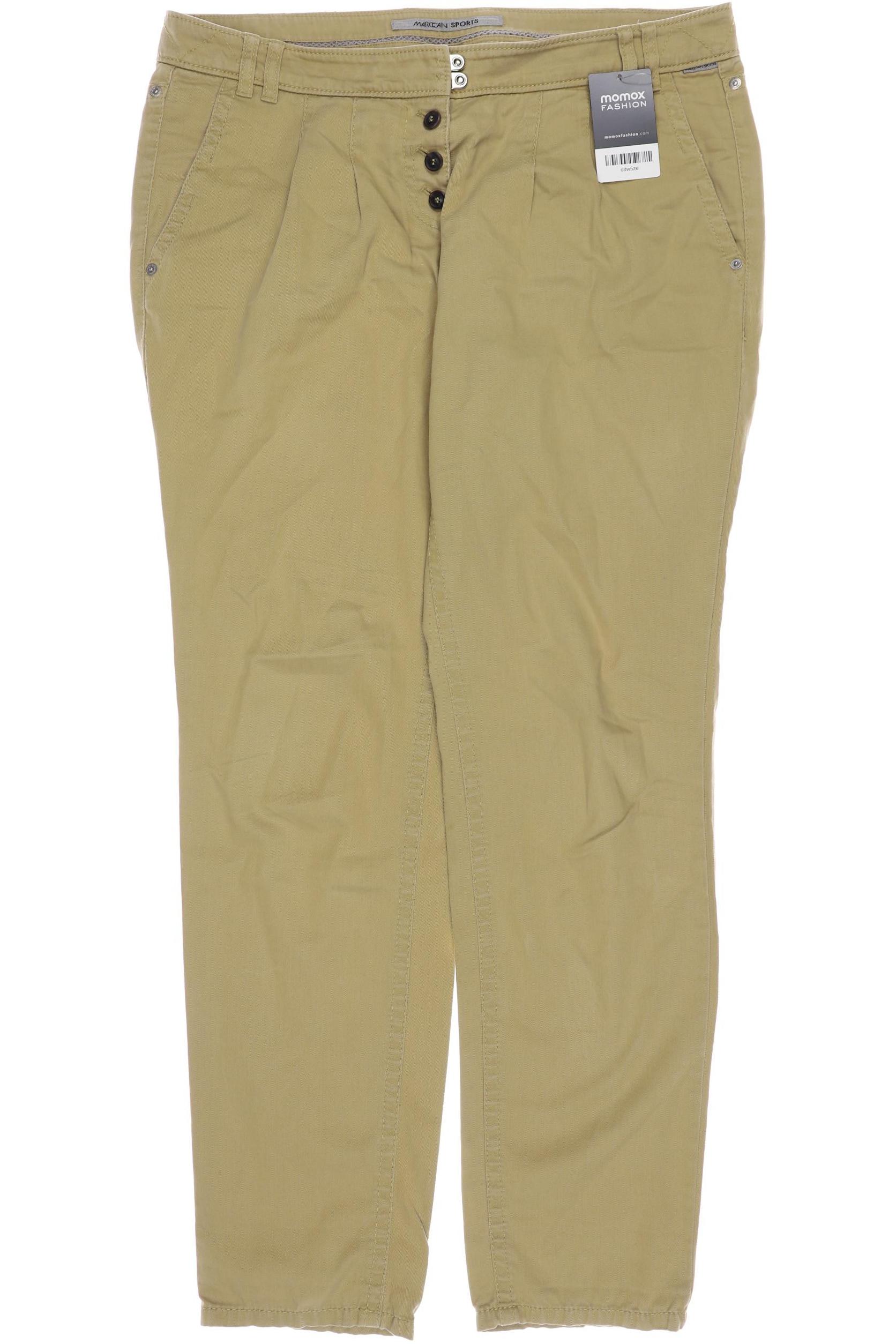 

Marc Cain Damen Stoffhose, beige
