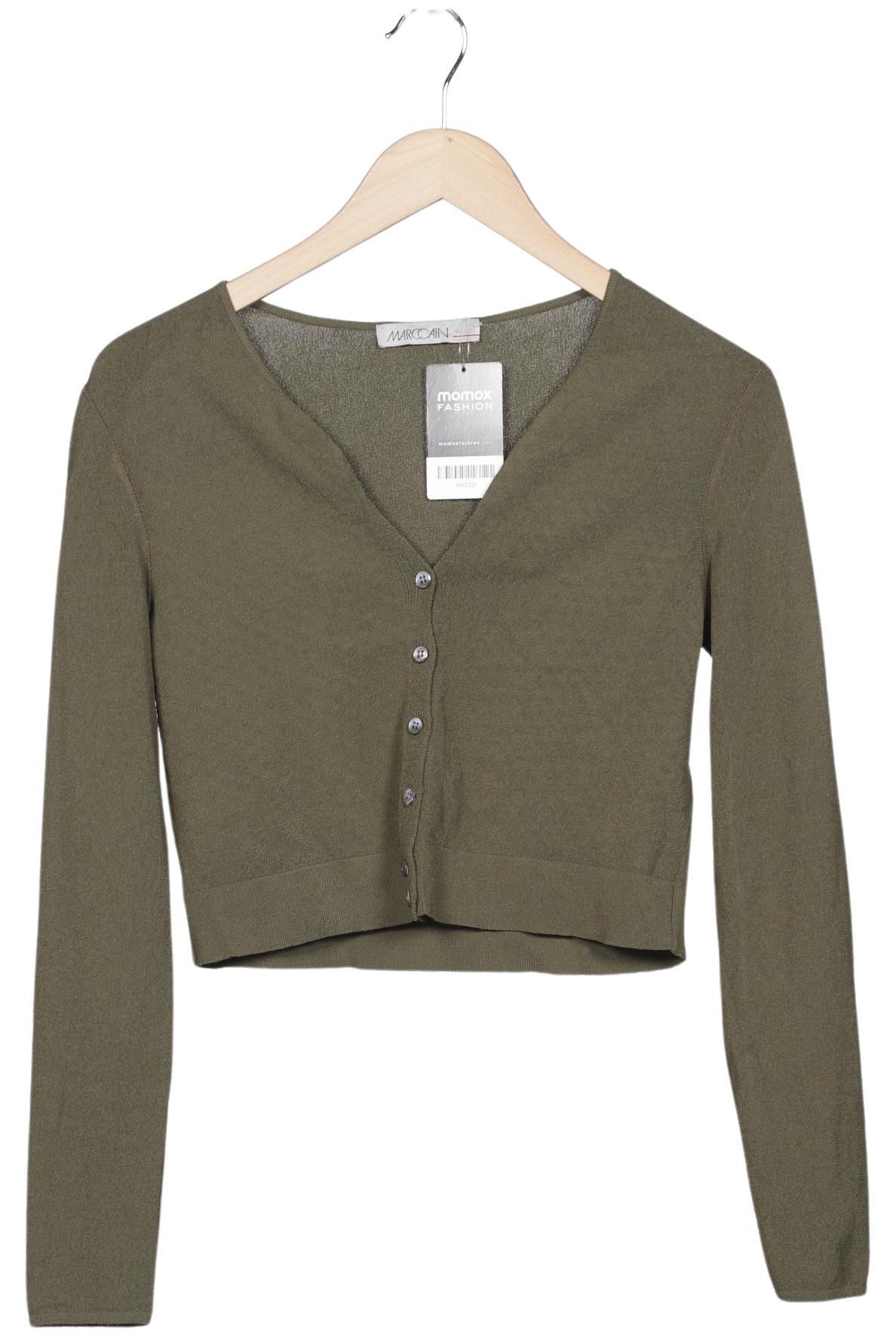 

Marc Cain Damen Strickjacke, grün, Gr. 38