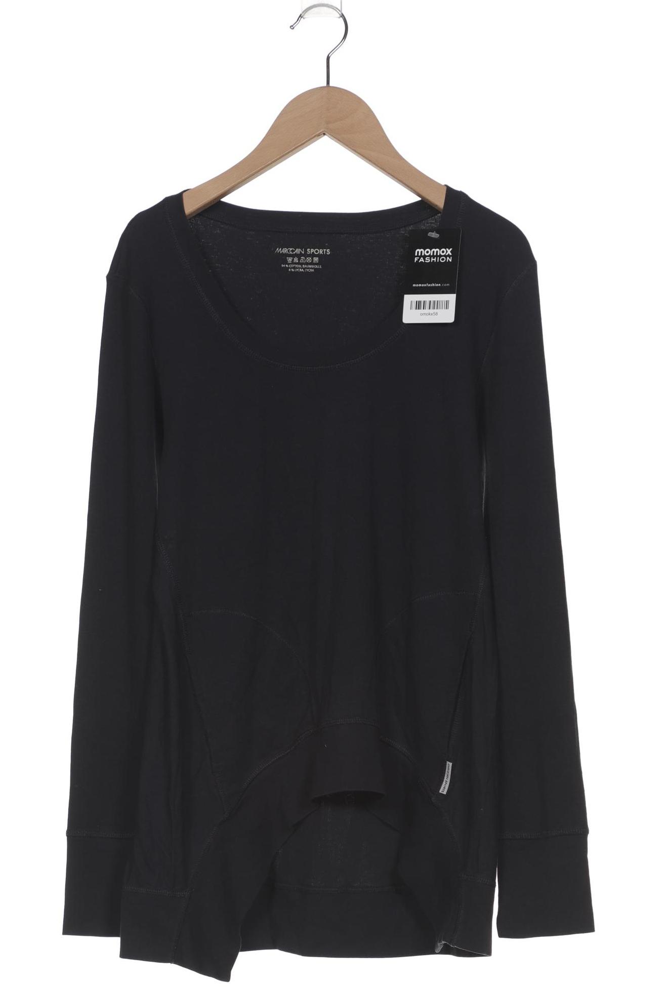 

Marc Cain Damen Langarmshirt, marineblau, Gr. 34
