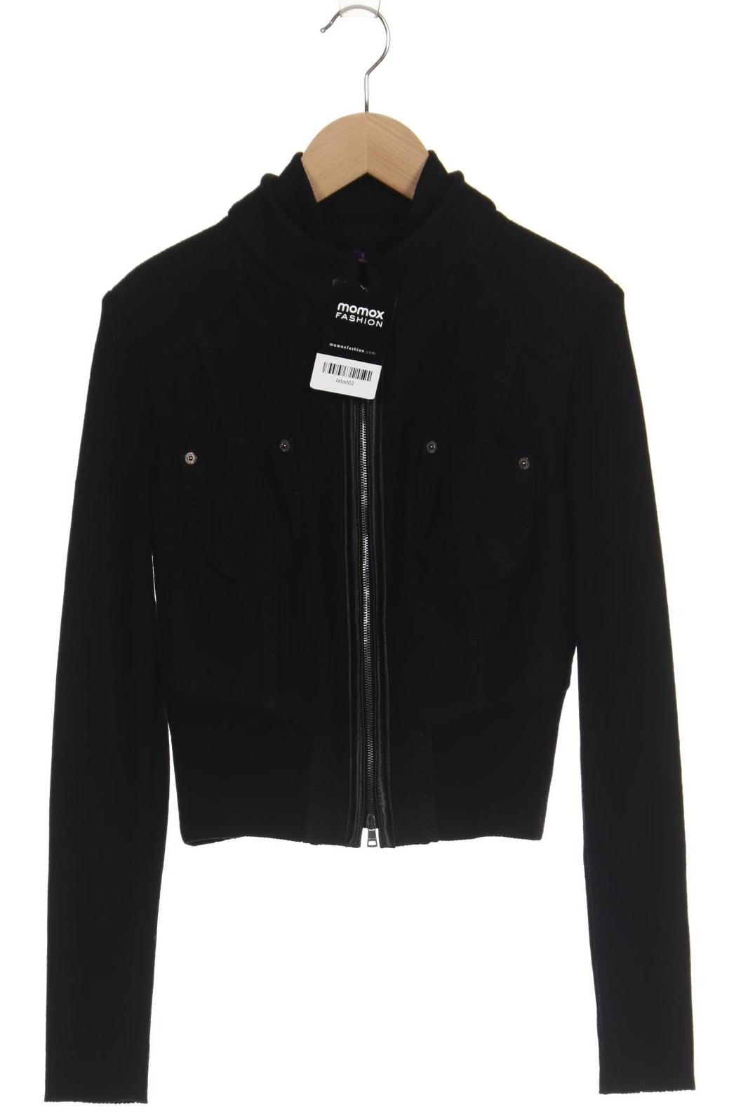 

Marc Cain Damen Strickjacke, schwarz, Gr. 34