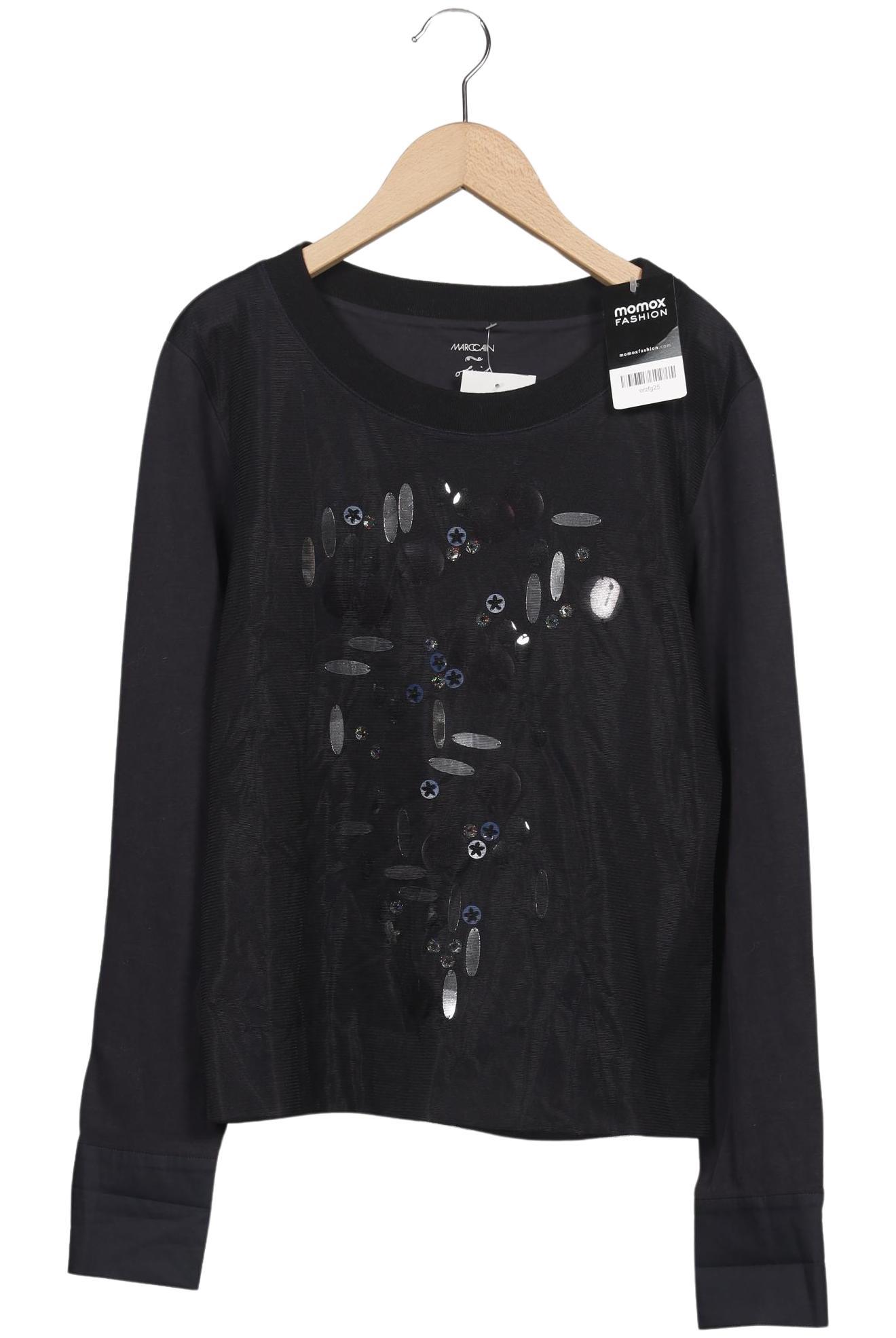 

Marc Cain Damen Langarmshirt, schwarz, Gr. 38