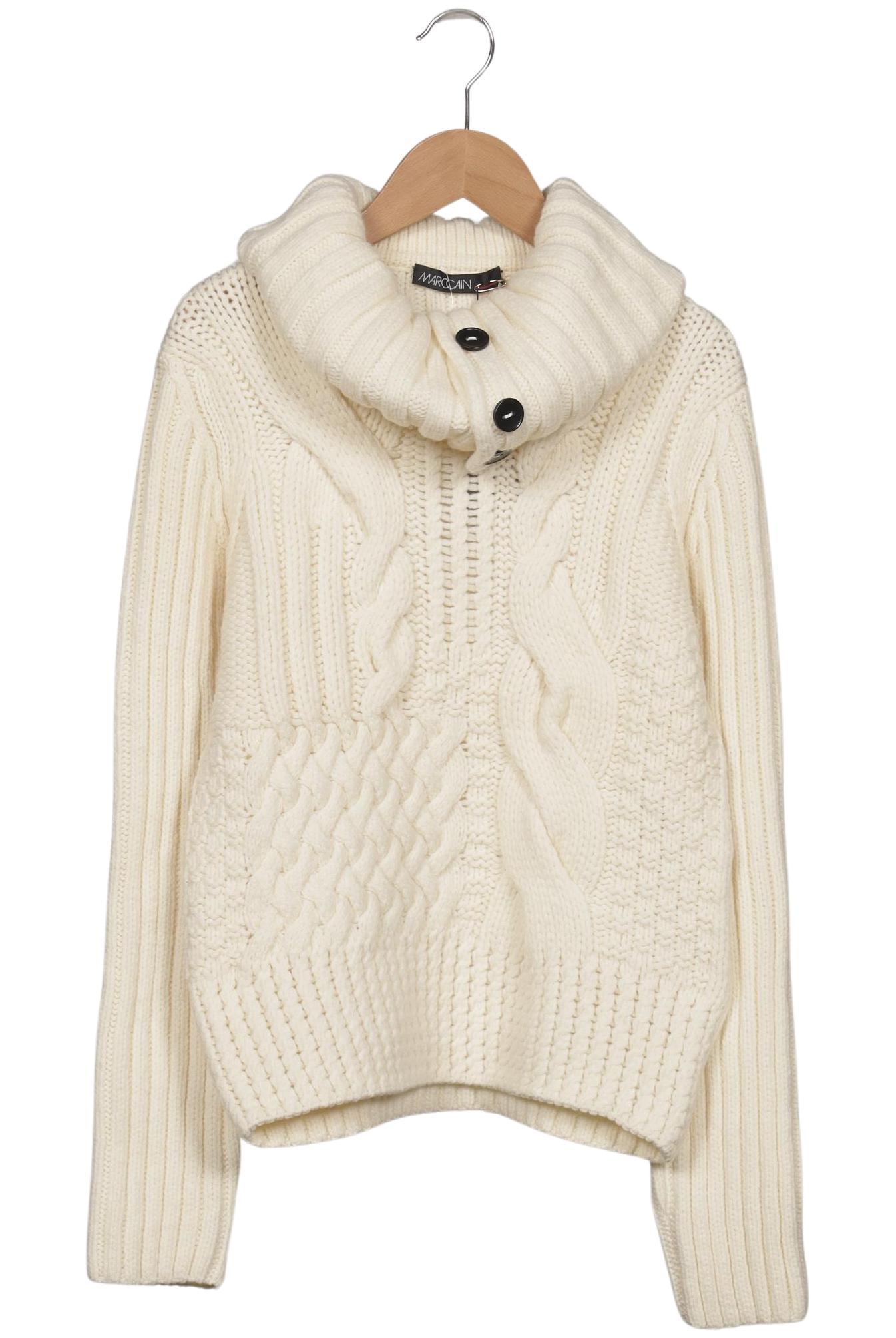 

Marc Cain Damen Pullover, cremeweiß, Gr. 38