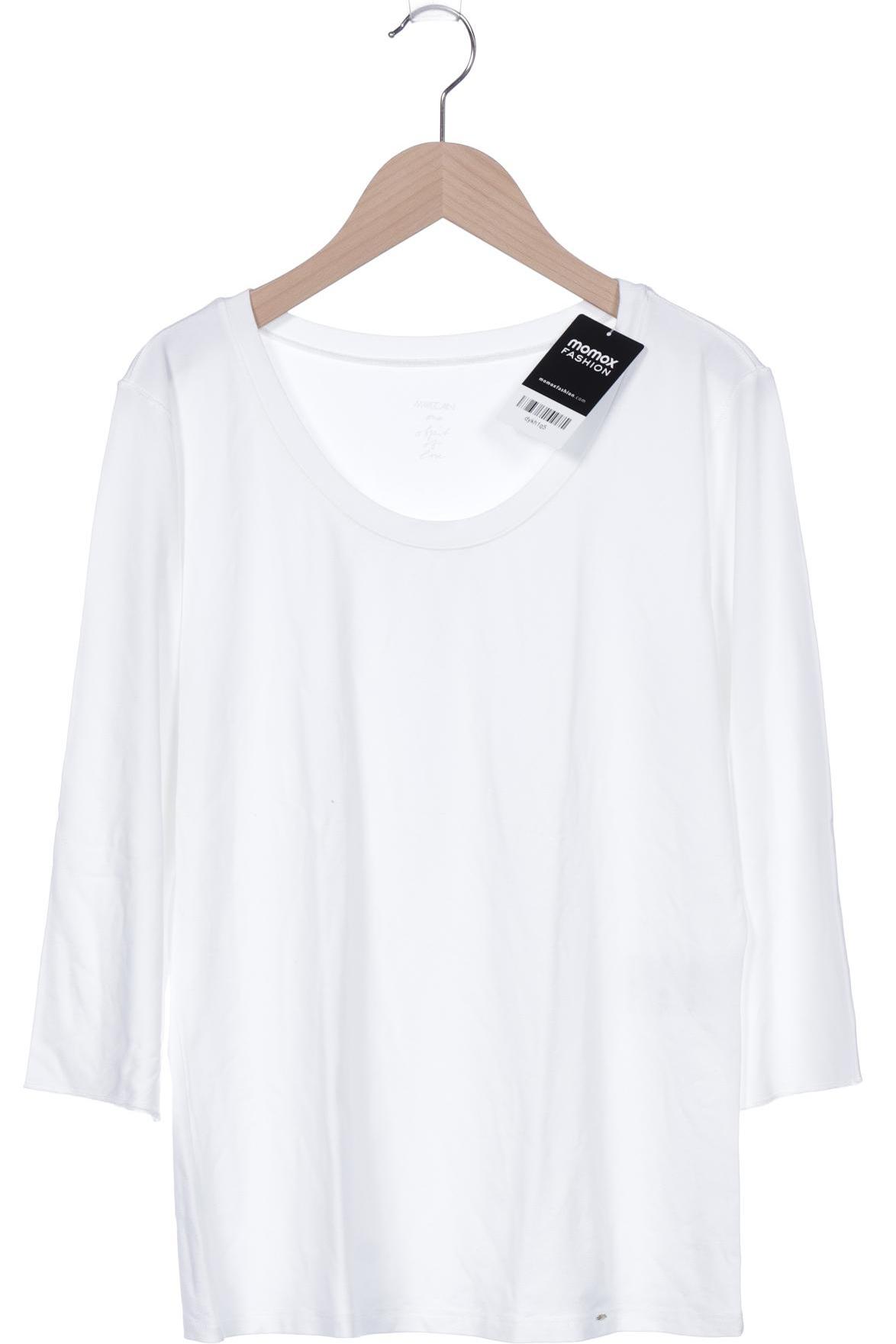 

Marc Cain Damen Langarmshirt, weiß, Gr. 42