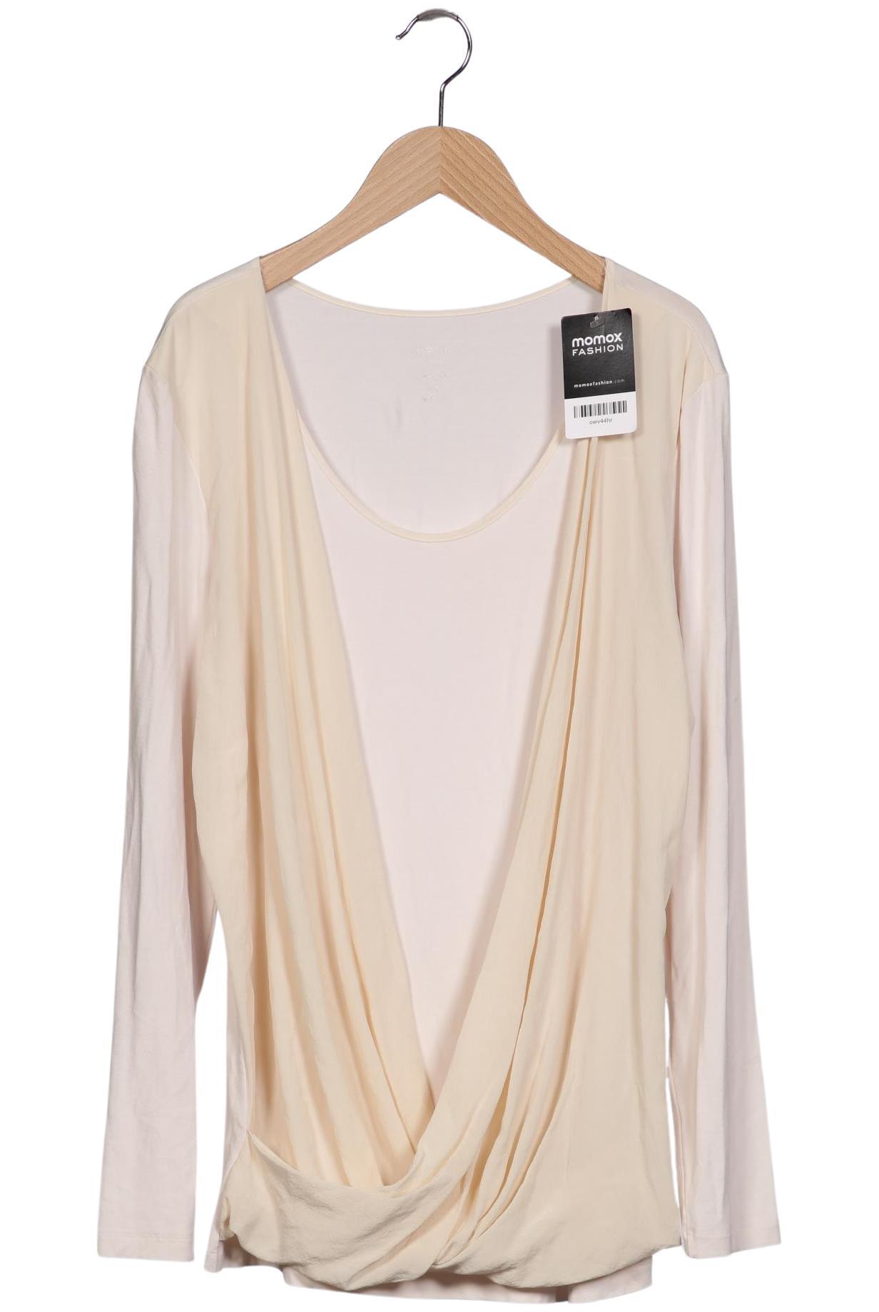 

Marc Cain Damen Langarmshirt, cremeweiß, Gr. 42