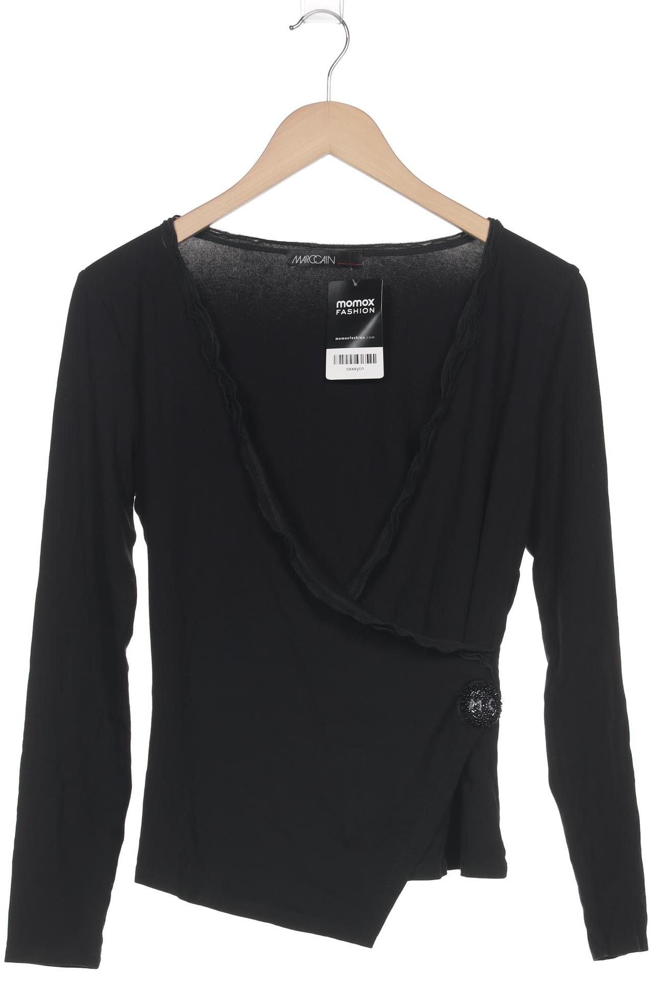 

Marc Cain Damen Langarmshirt, schwarz, Gr. 40