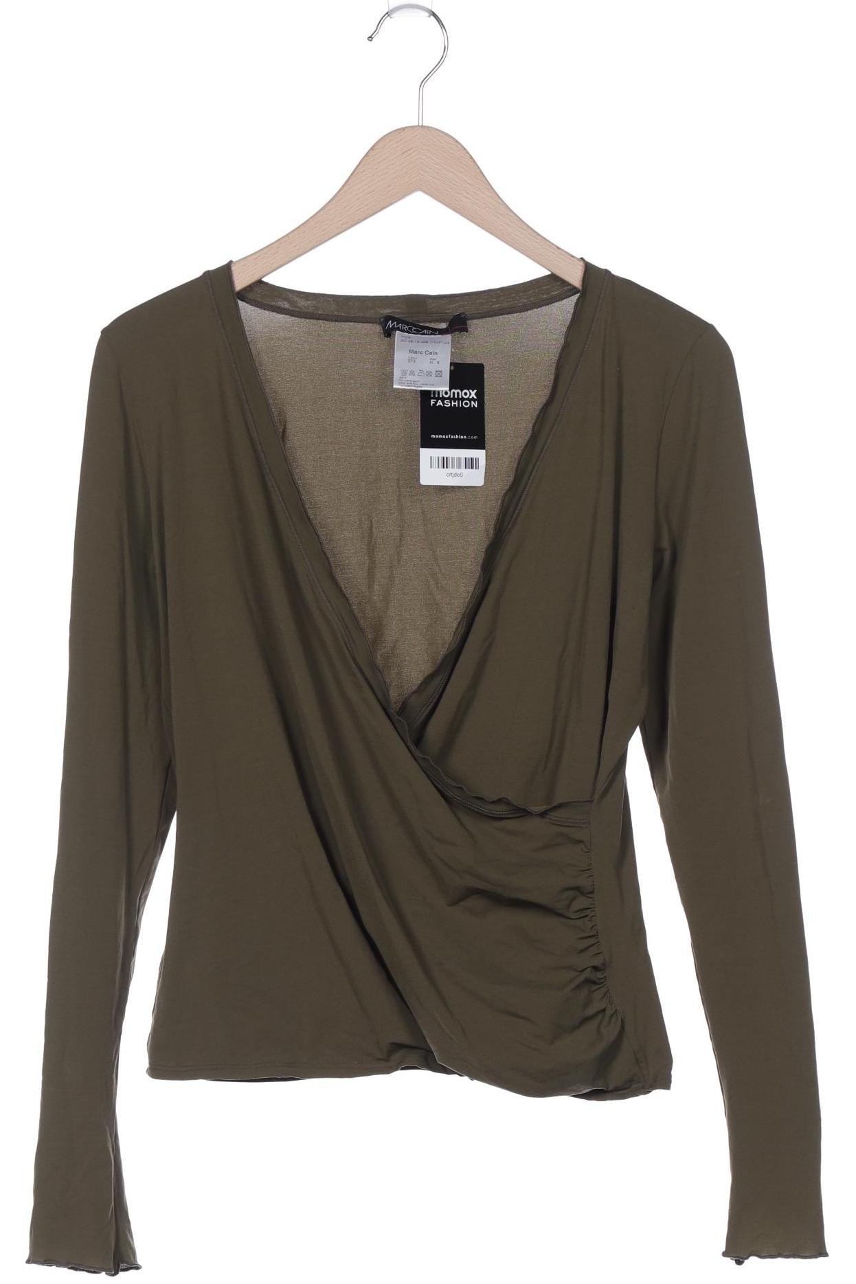 

Marc Cain Damen Langarmshirt, grün, Gr. 42