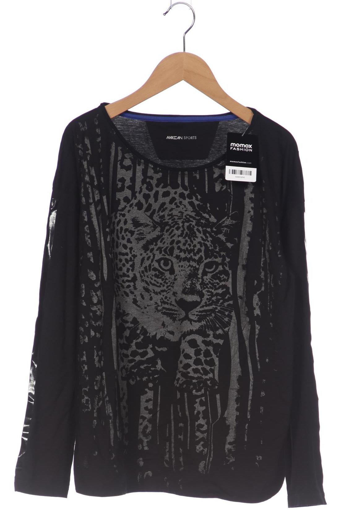 

Marc Cain Damen Langarmshirt, schwarz, Gr. 38