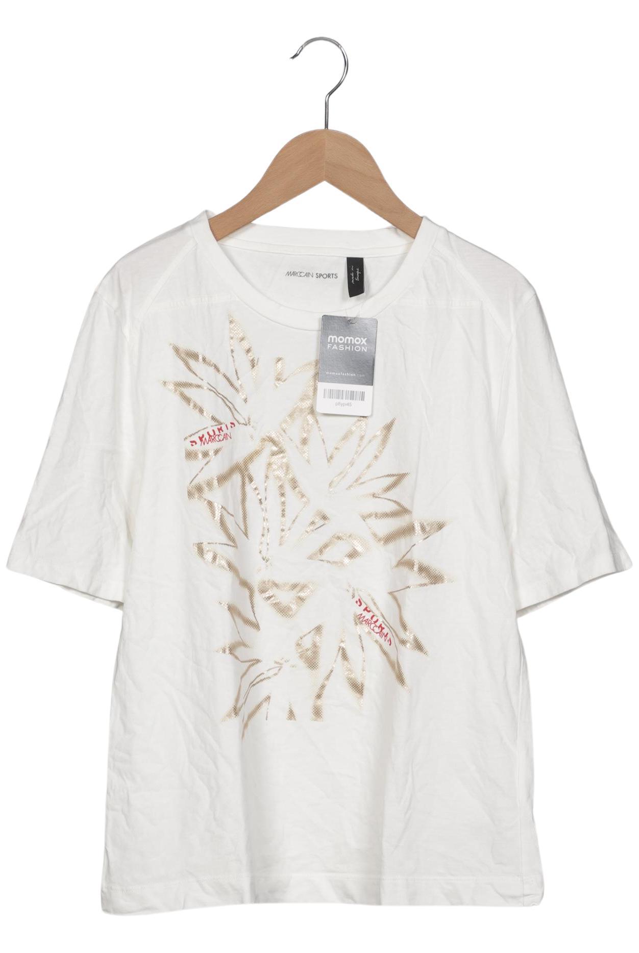 

Marc Cain Damen T-Shirt, weiß, Gr. 34