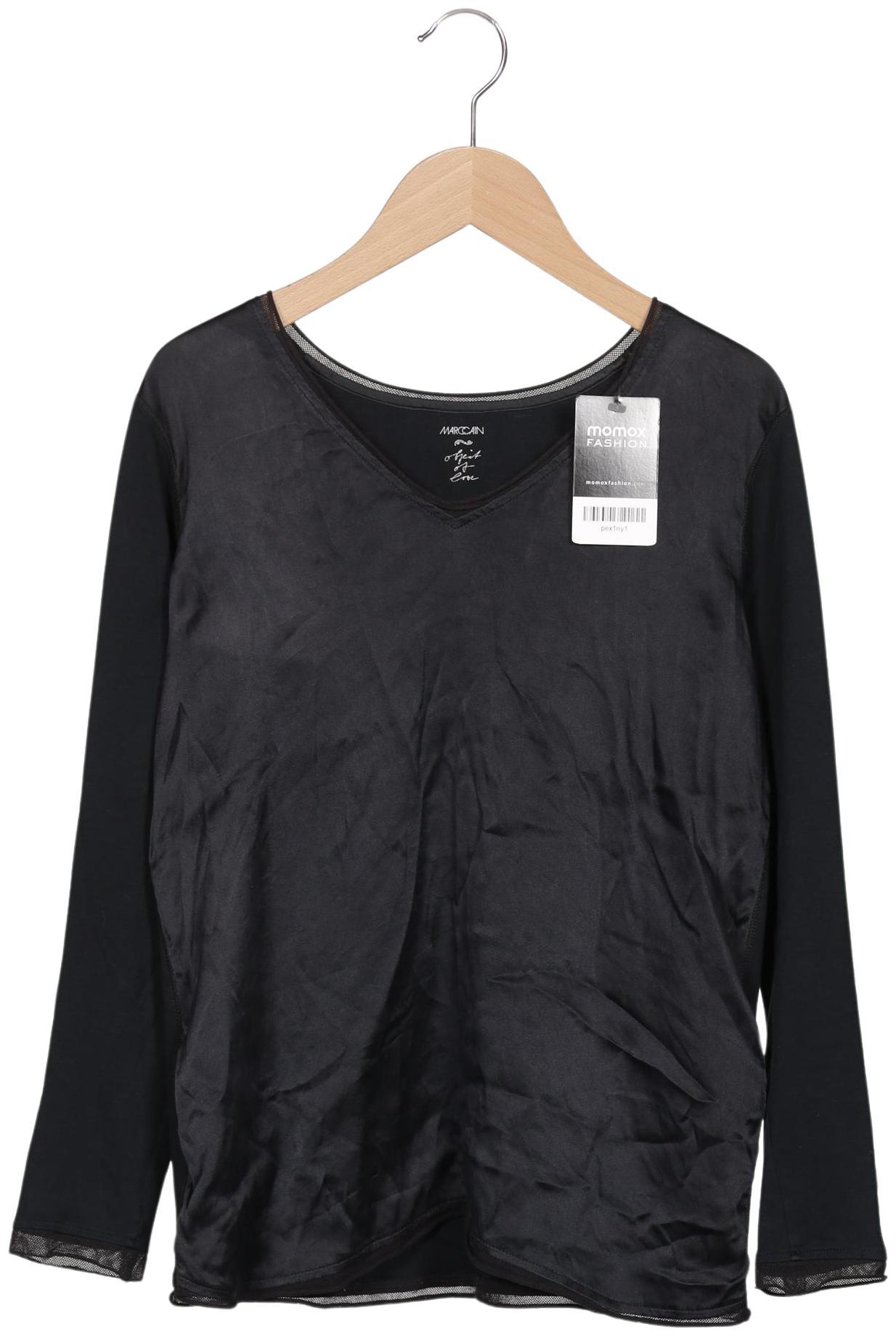 

Marc Cain Damen Langarmshirt, schwarz, Gr. 34