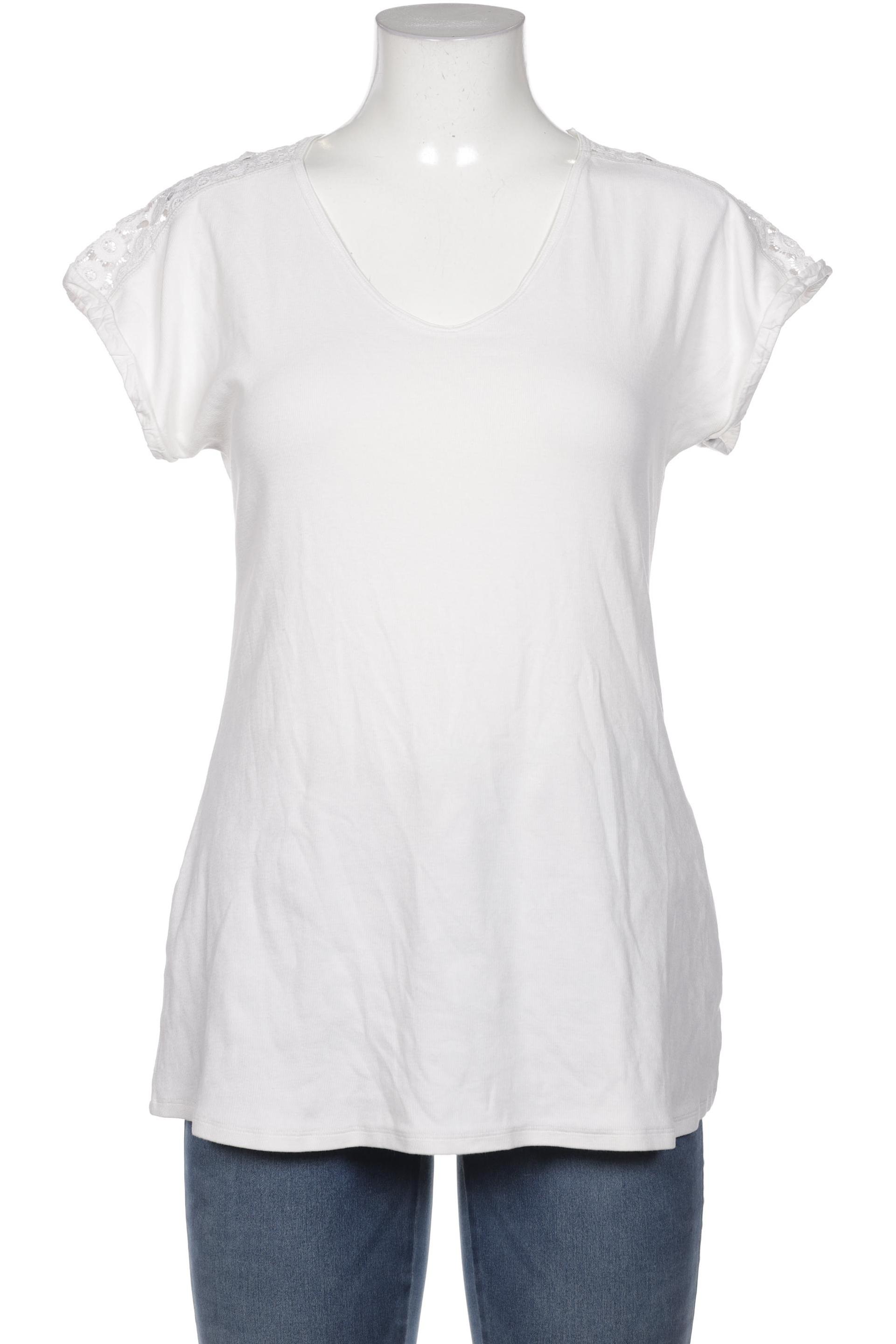 

Marc Cain Damen T-Shirt, weiß, Gr. 40