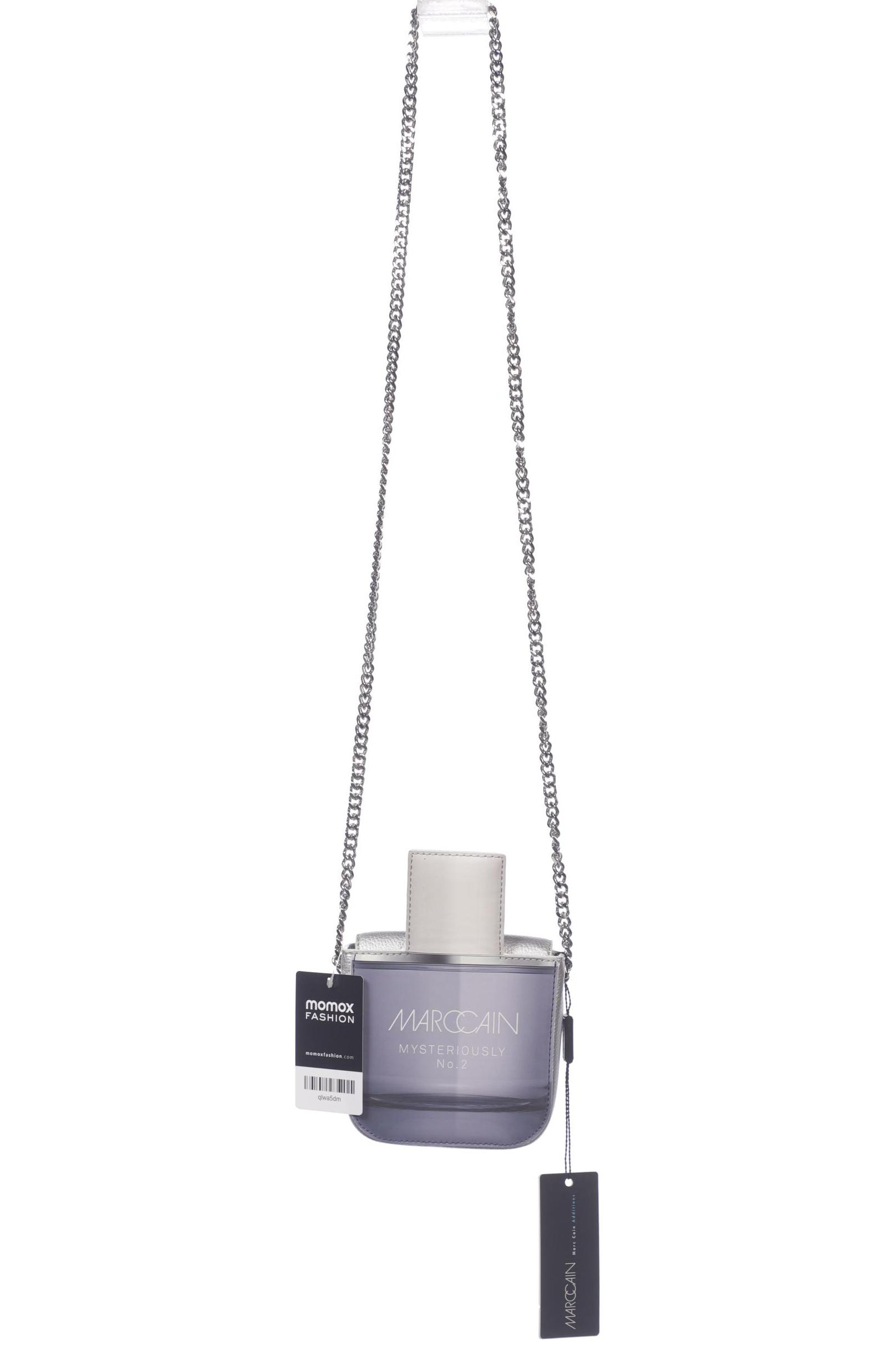 

Marc Cain Damen Handtasche, silber, Gr.