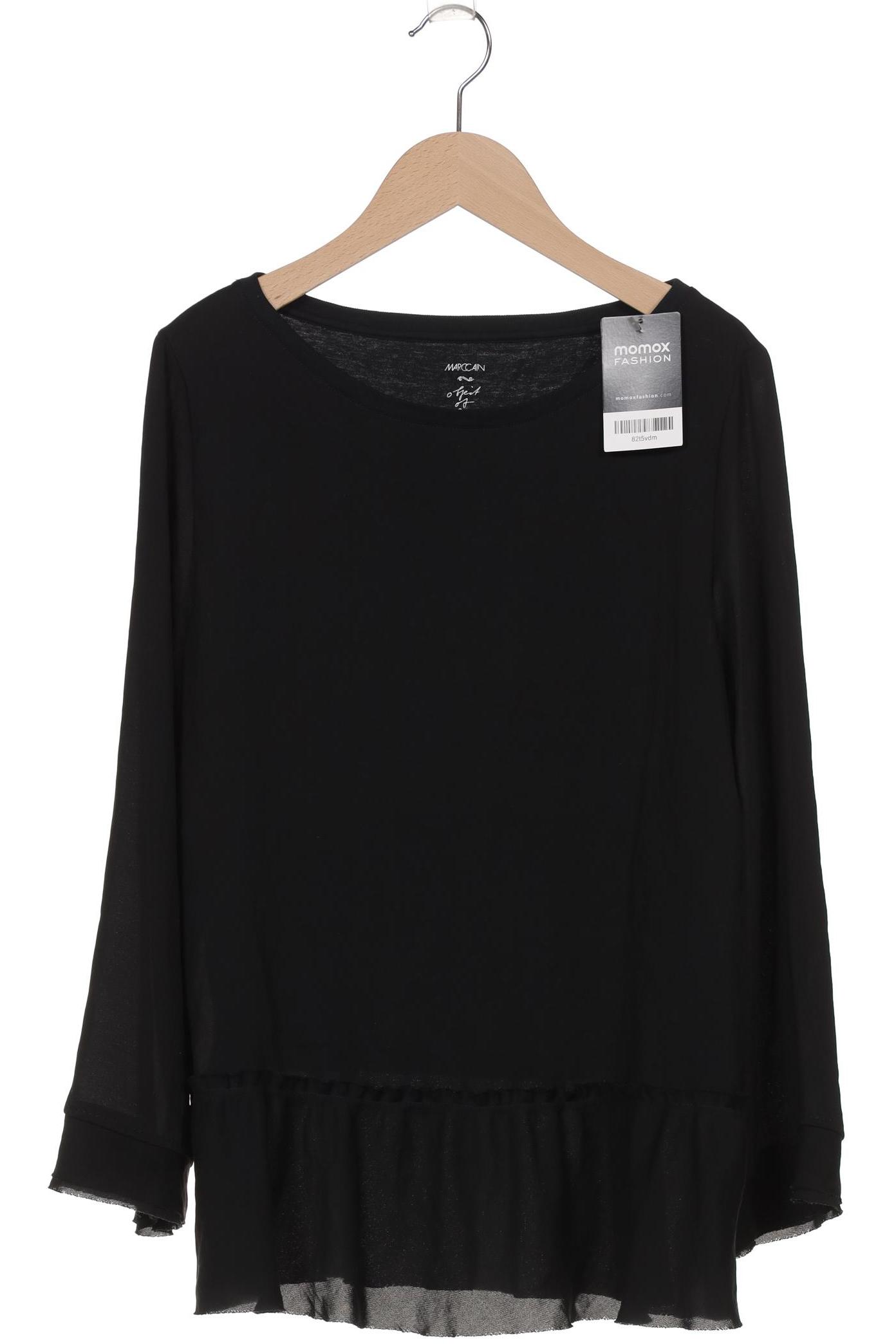 

Marc Cain Damen Langarmshirt, schwarz, Gr. 38