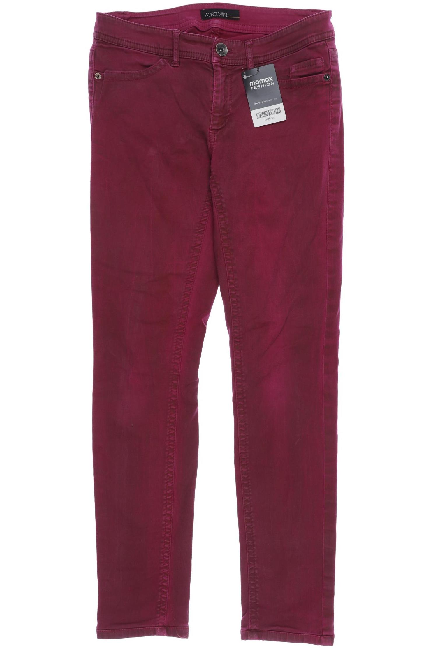 

Marc Cain Damen Jeans, bordeaux, Gr. 36