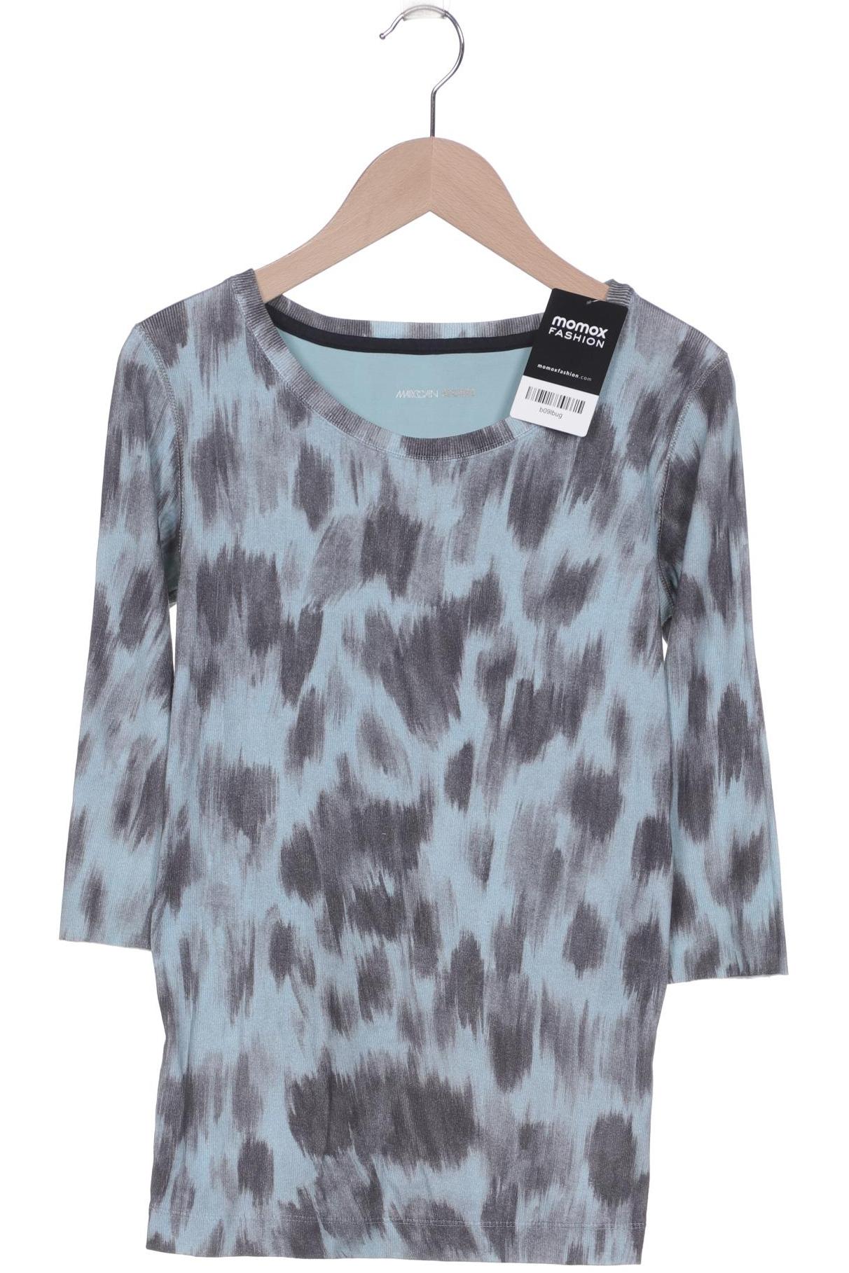

Marc Cain Damen Langarmshirt, blau, Gr. 36