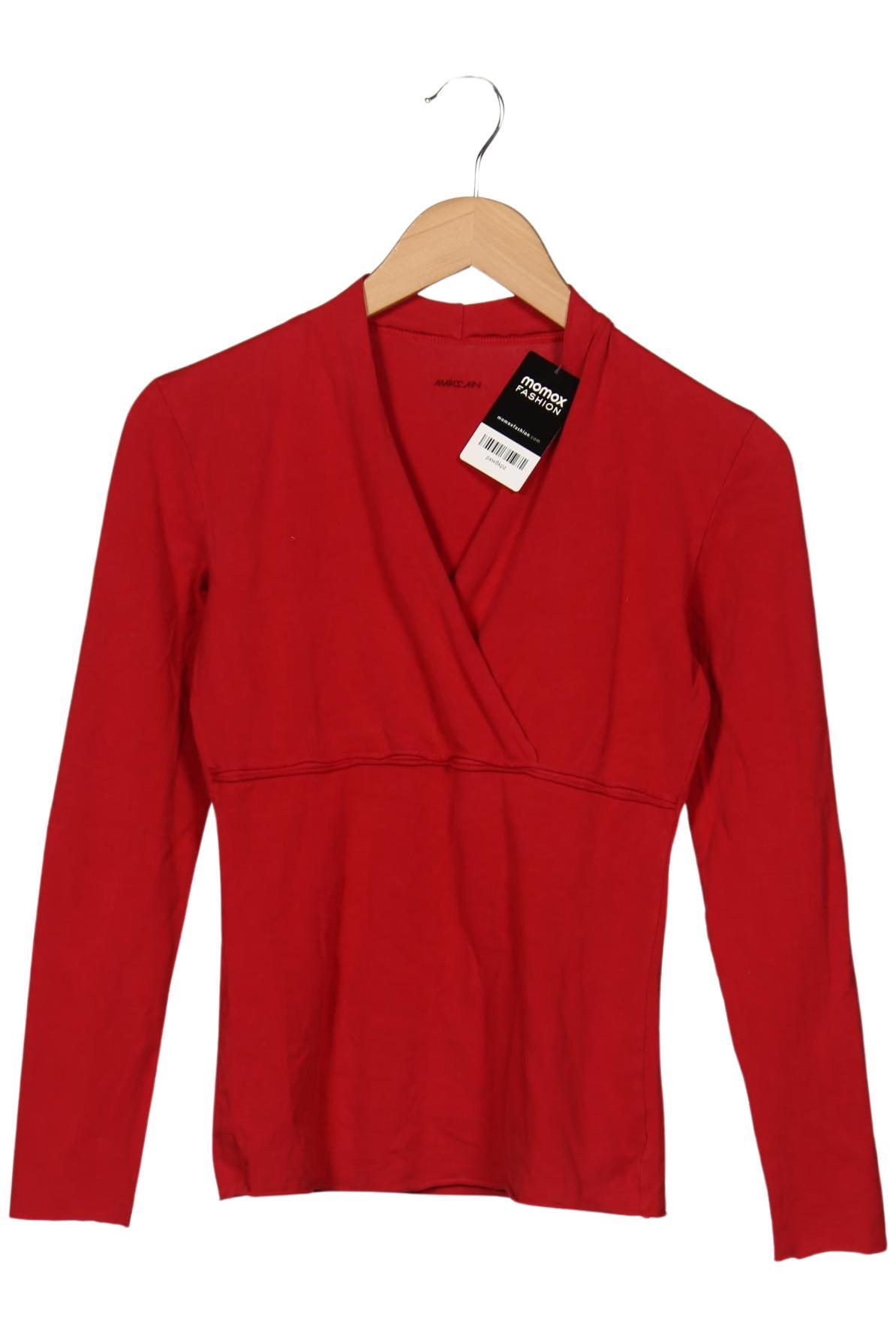

Marc Cain Damen Langarmshirt, rot, Gr. 34