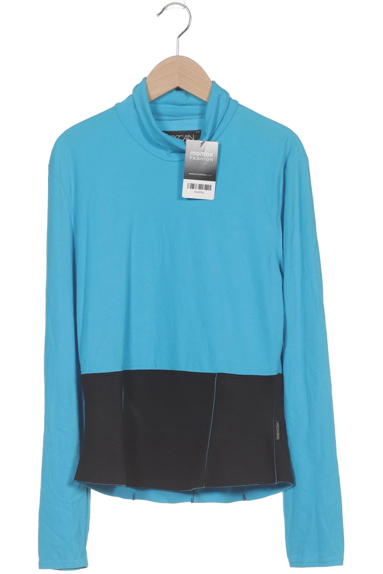 

Marc Cain Damen Langarmshirt, blau, Gr. 38