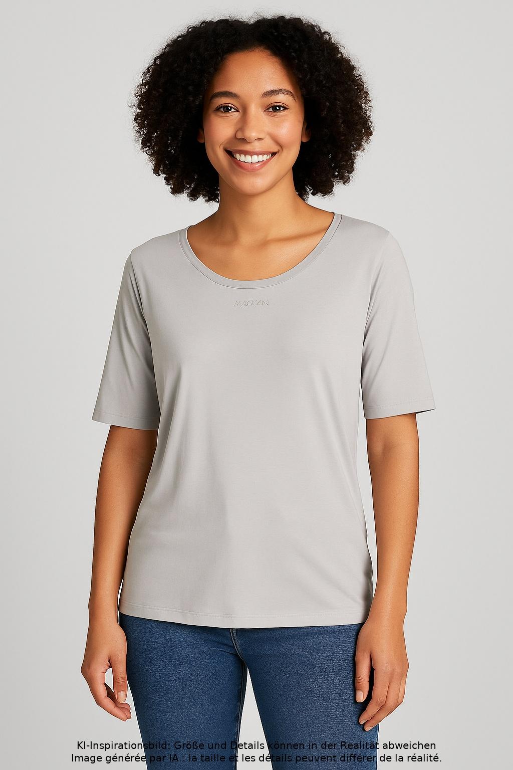 

Marc Cain Damen T-Shirt, grau, Gr. 44