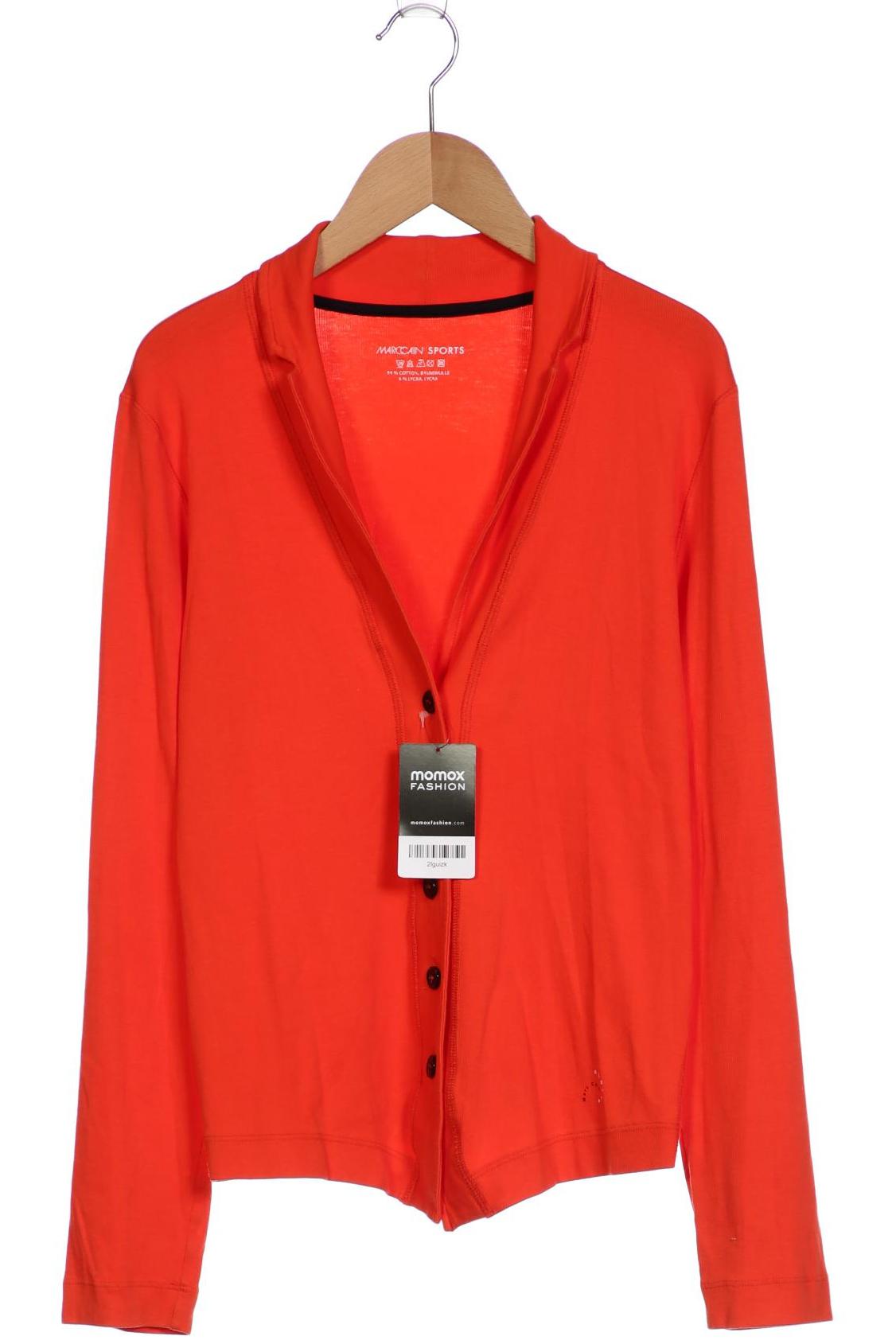 

Marc Cain Damen Strickjacke, orange, Gr. 36