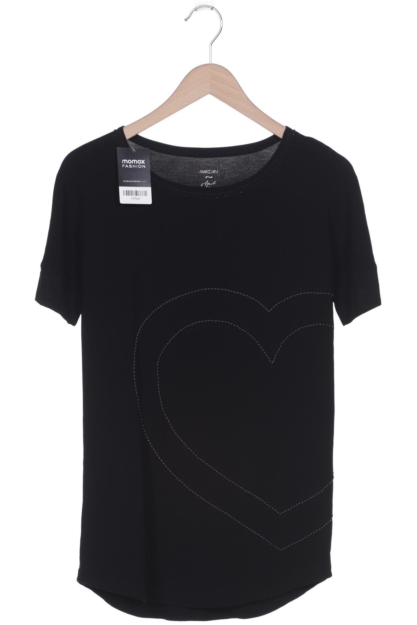 

Marc Cain Damen T-Shirt, schwarz, Gr. 34