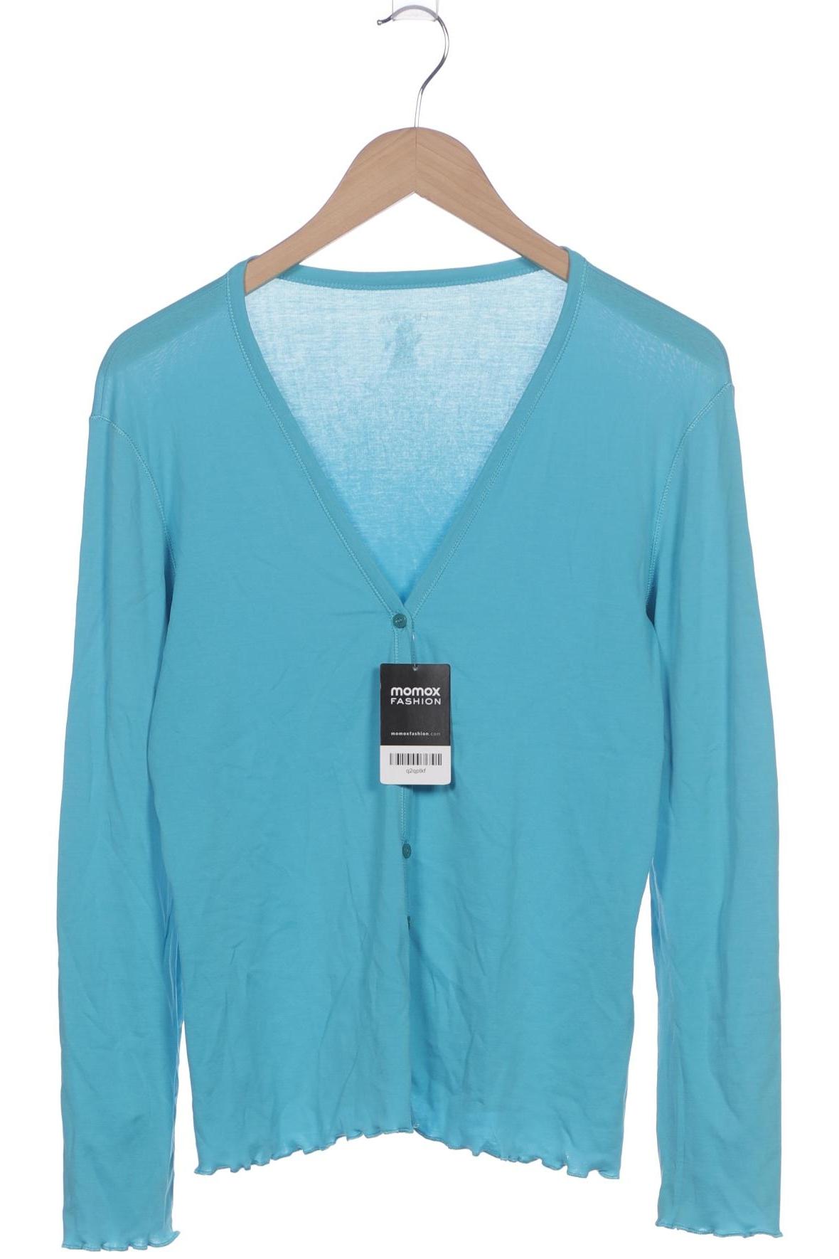 

Marc Cain Damen Strickjacke, blau, Gr. 42