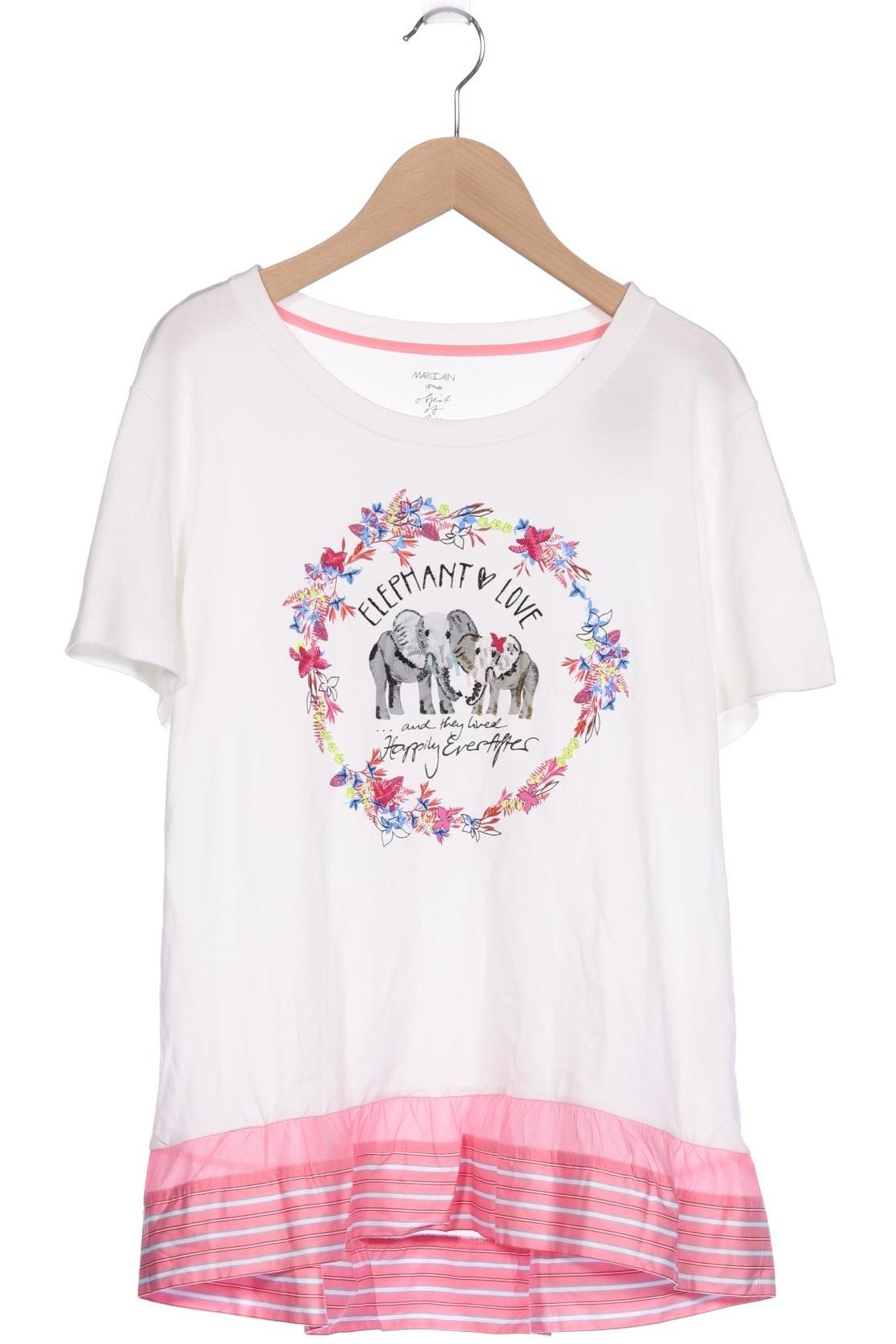 

Marc Cain Damen T-Shirt, weiß, Gr. 40