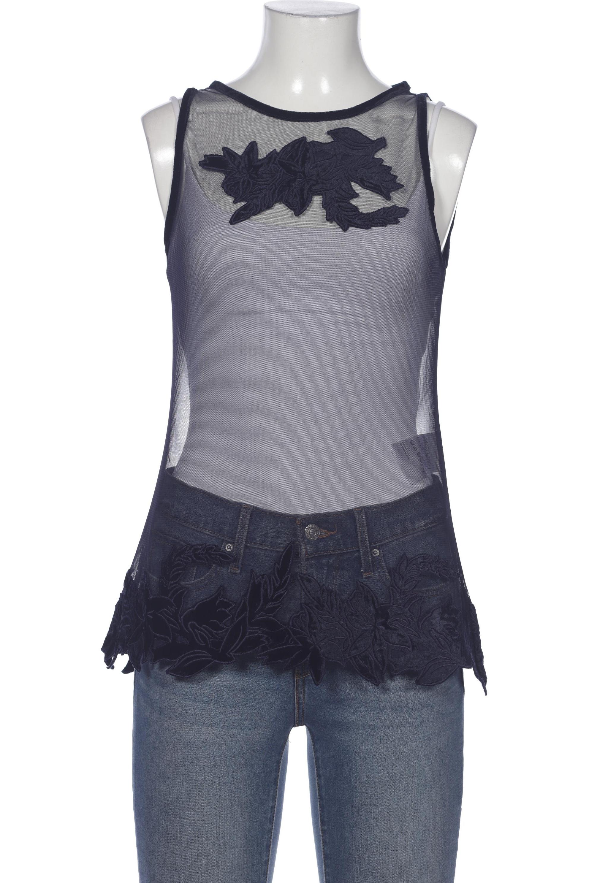 

Marc Cain Damen Bluse, marineblau
