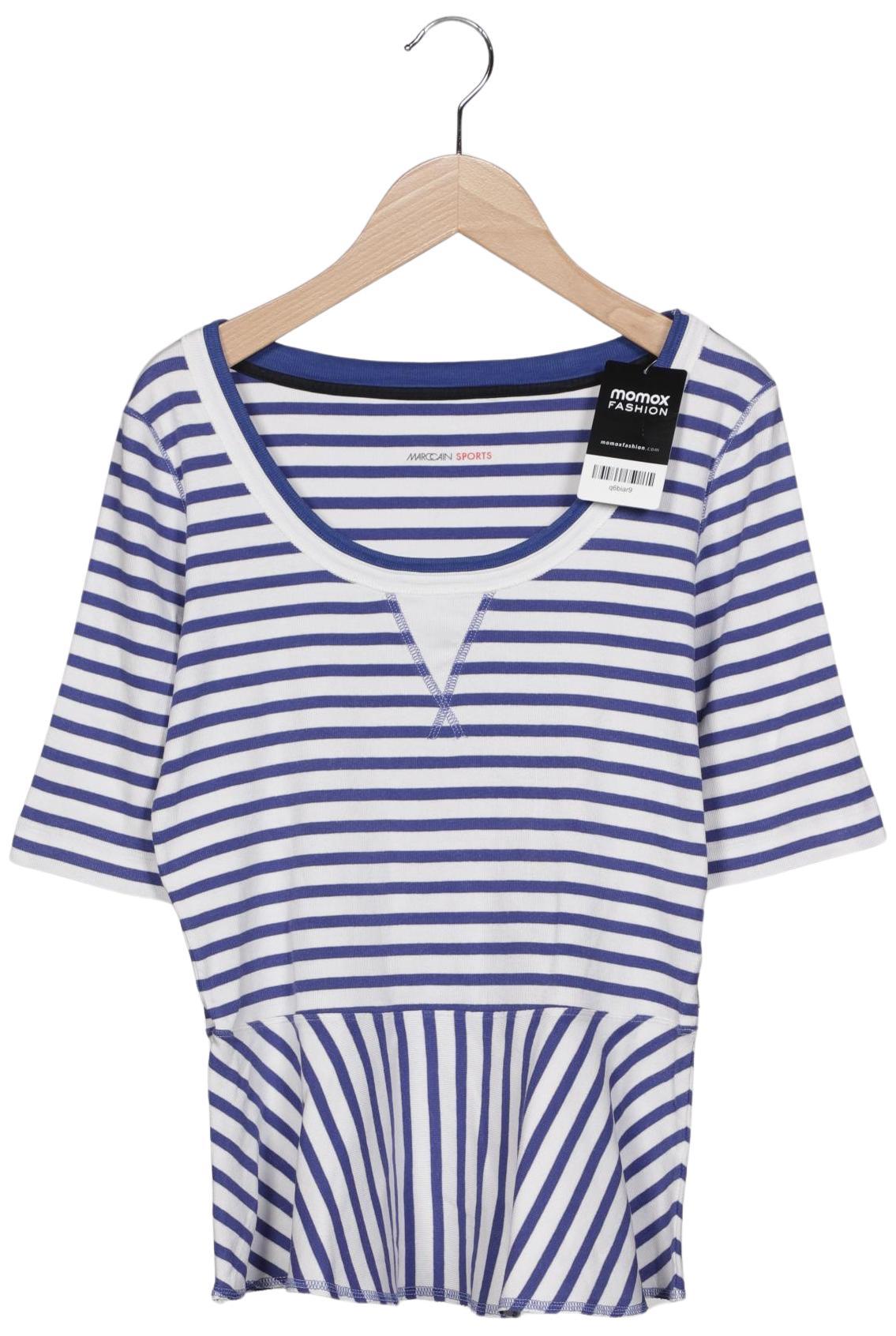

Marc Cain Damen T-Shirt, blau, Gr. 36