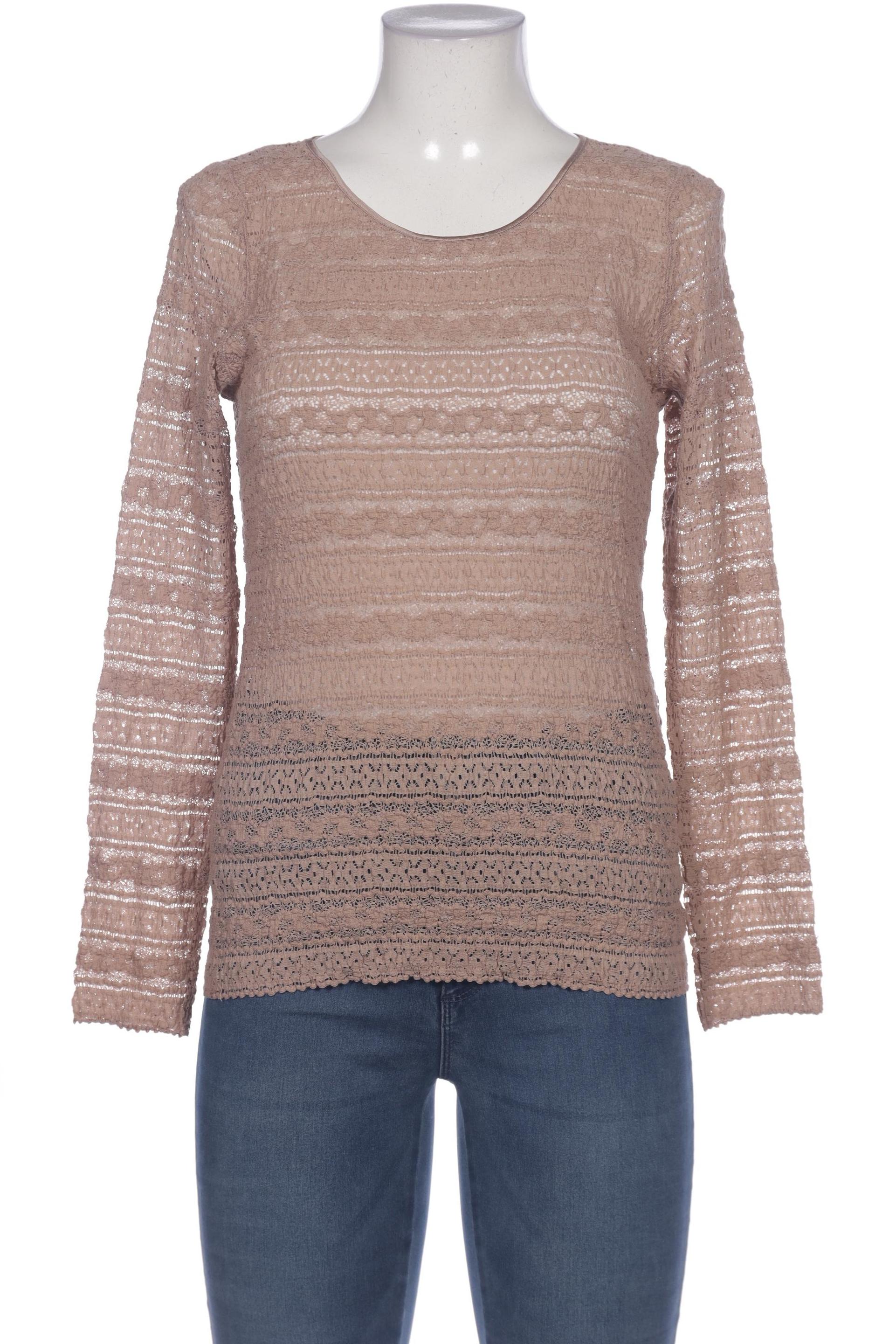 

Marc Cain Damen Langarmshirt, beige, Gr. 40