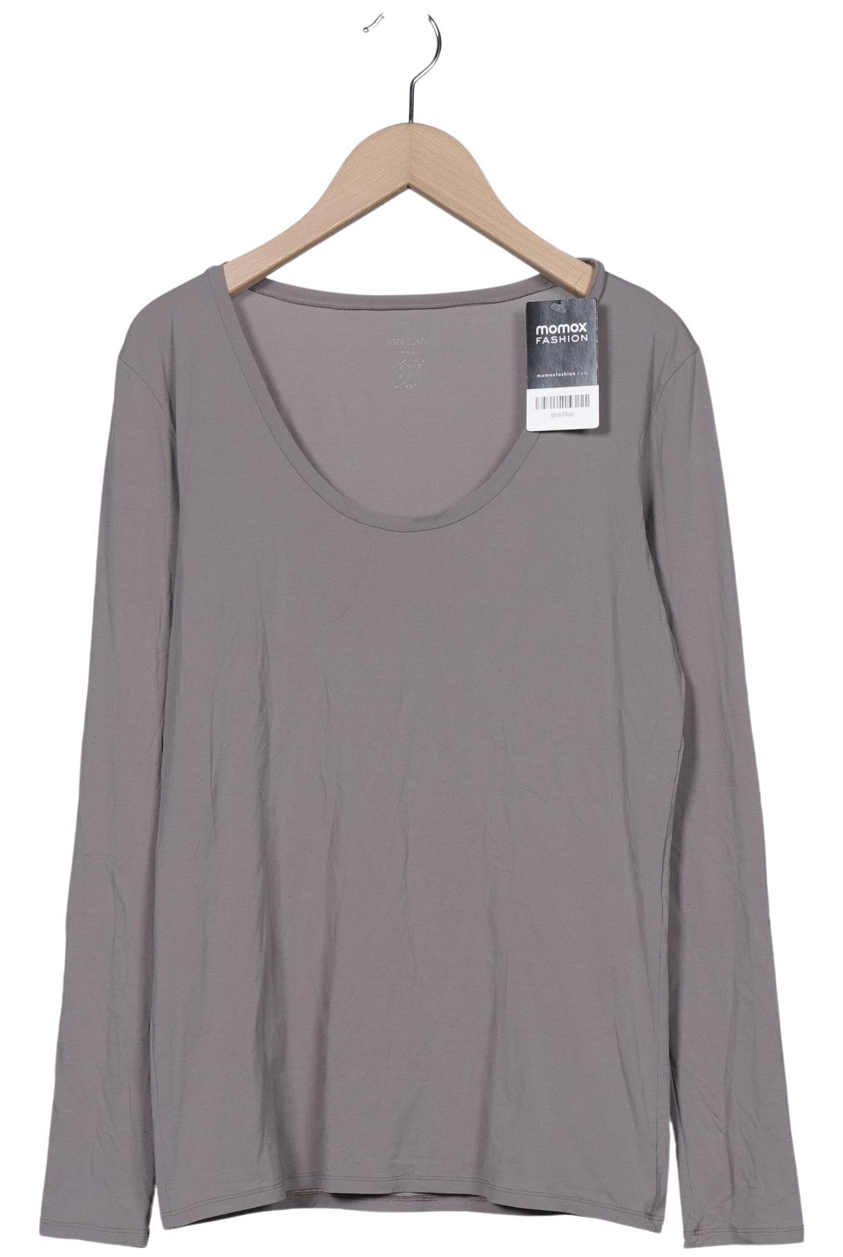 

Marc Cain Damen Langarmshirt, grau, Gr. 38