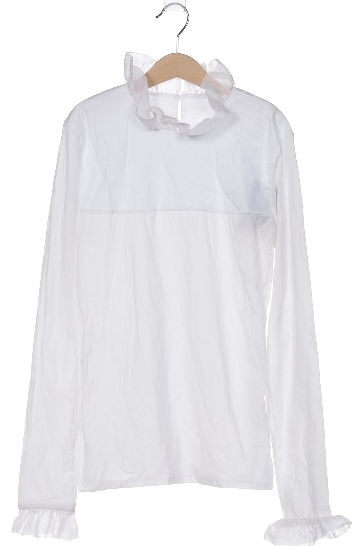 

Marc Cain Damen Langarmshirt, weiß, Gr. 34