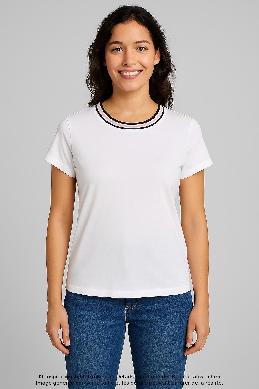 

Marc Cain Damen T-Shirt, mehrfarbig, Gr. 40