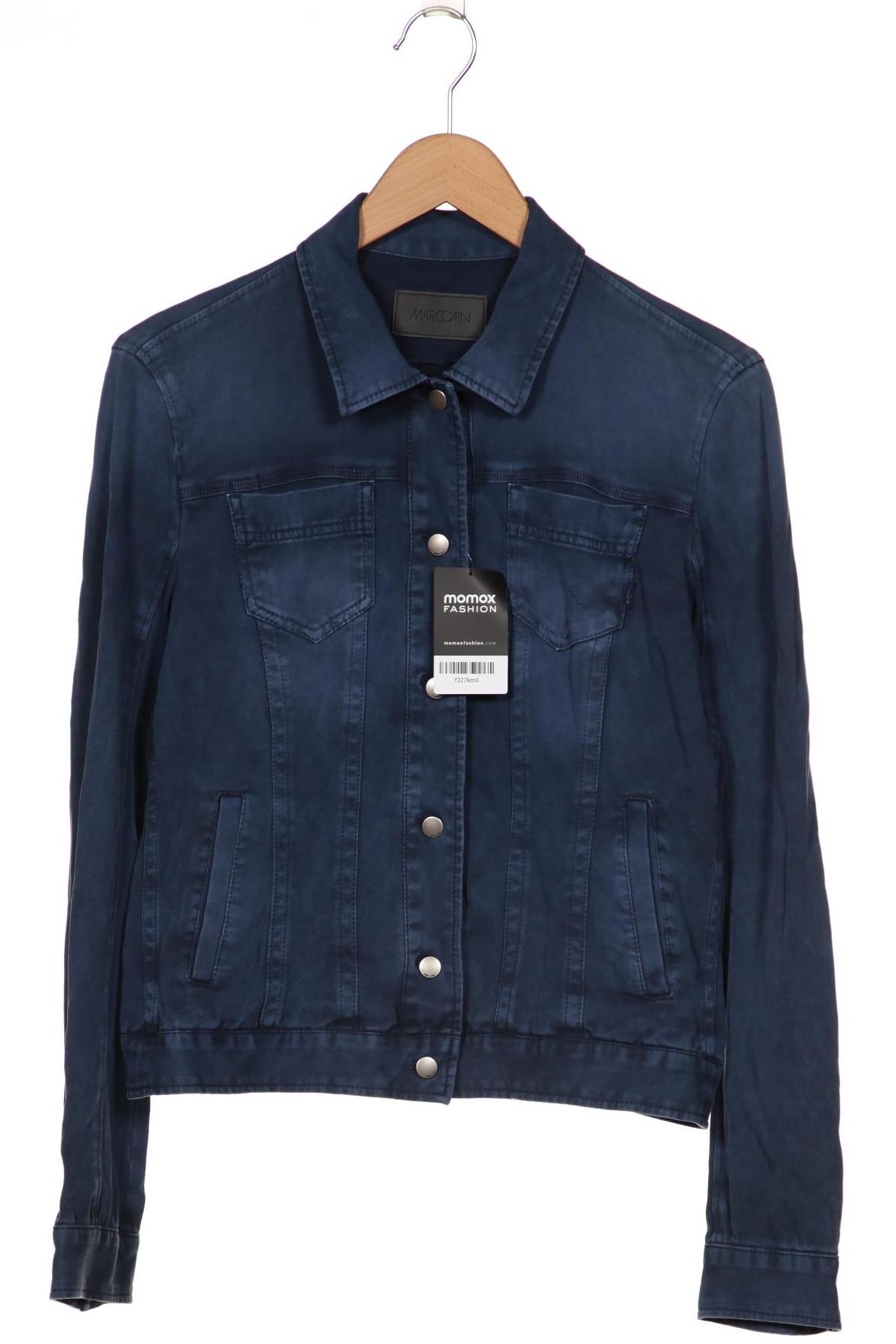 

Marc Cain Damen Jacke, blau, Gr. 40