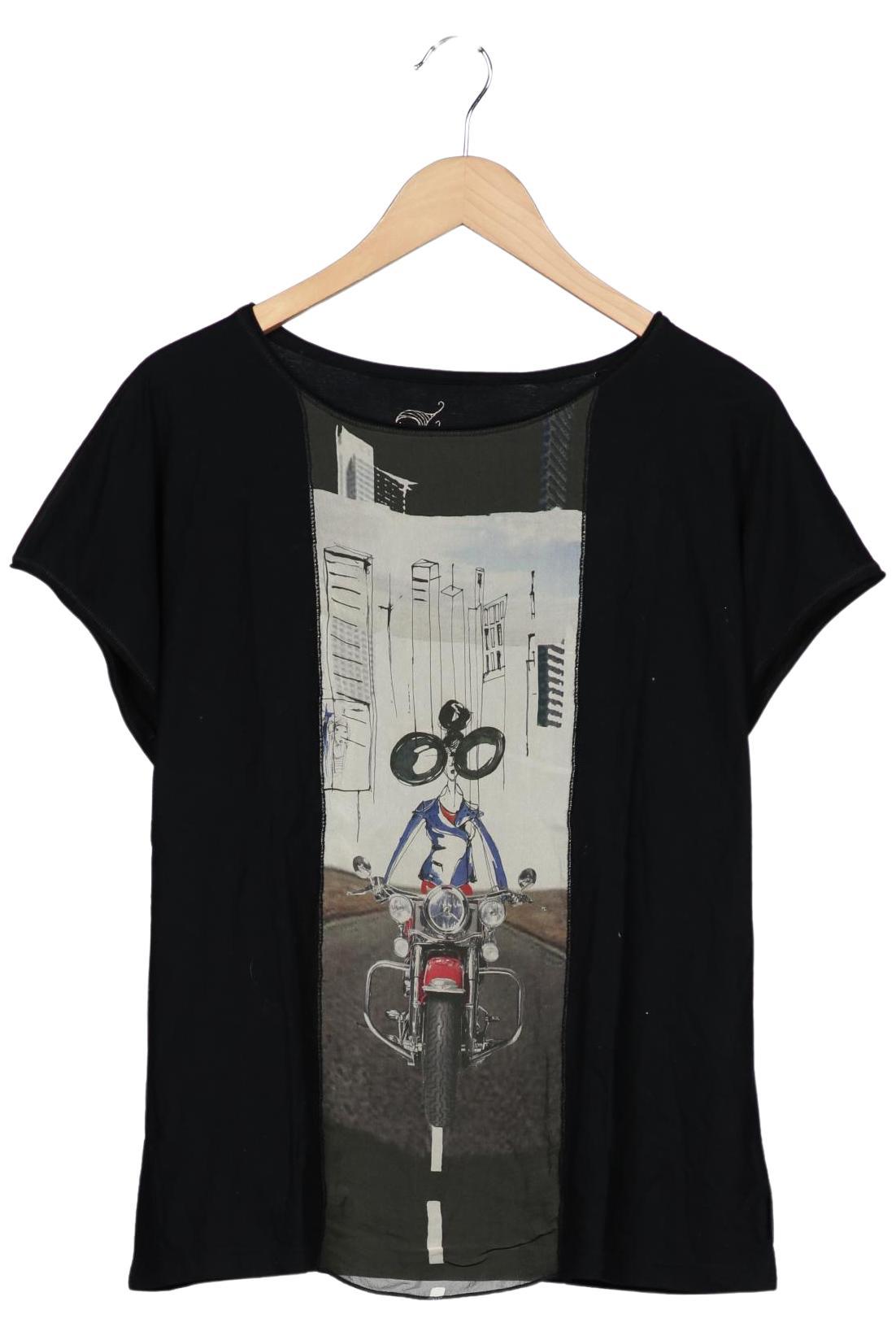 

Marc Cain Damen T-Shirt, schwarz, Gr. 42