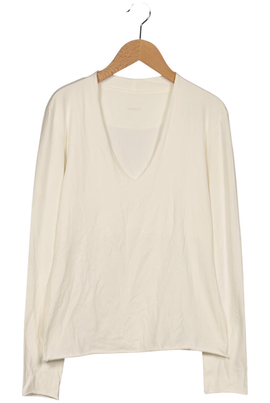 

Marc Cain Damen Langarmshirt, cremeweiß, Gr. 38