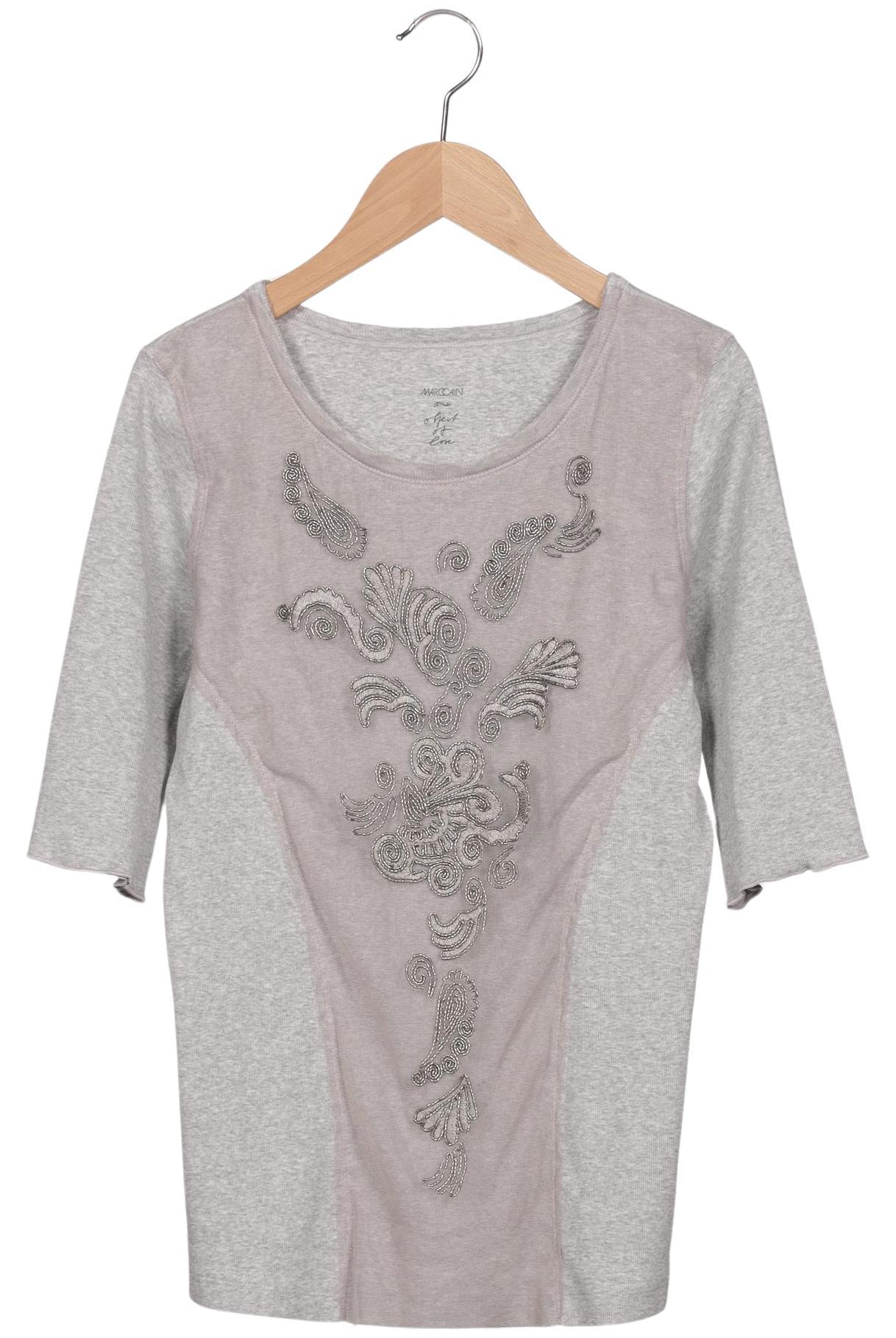 

Marc Cain Damen Langarmshirt, grau, Gr. 36