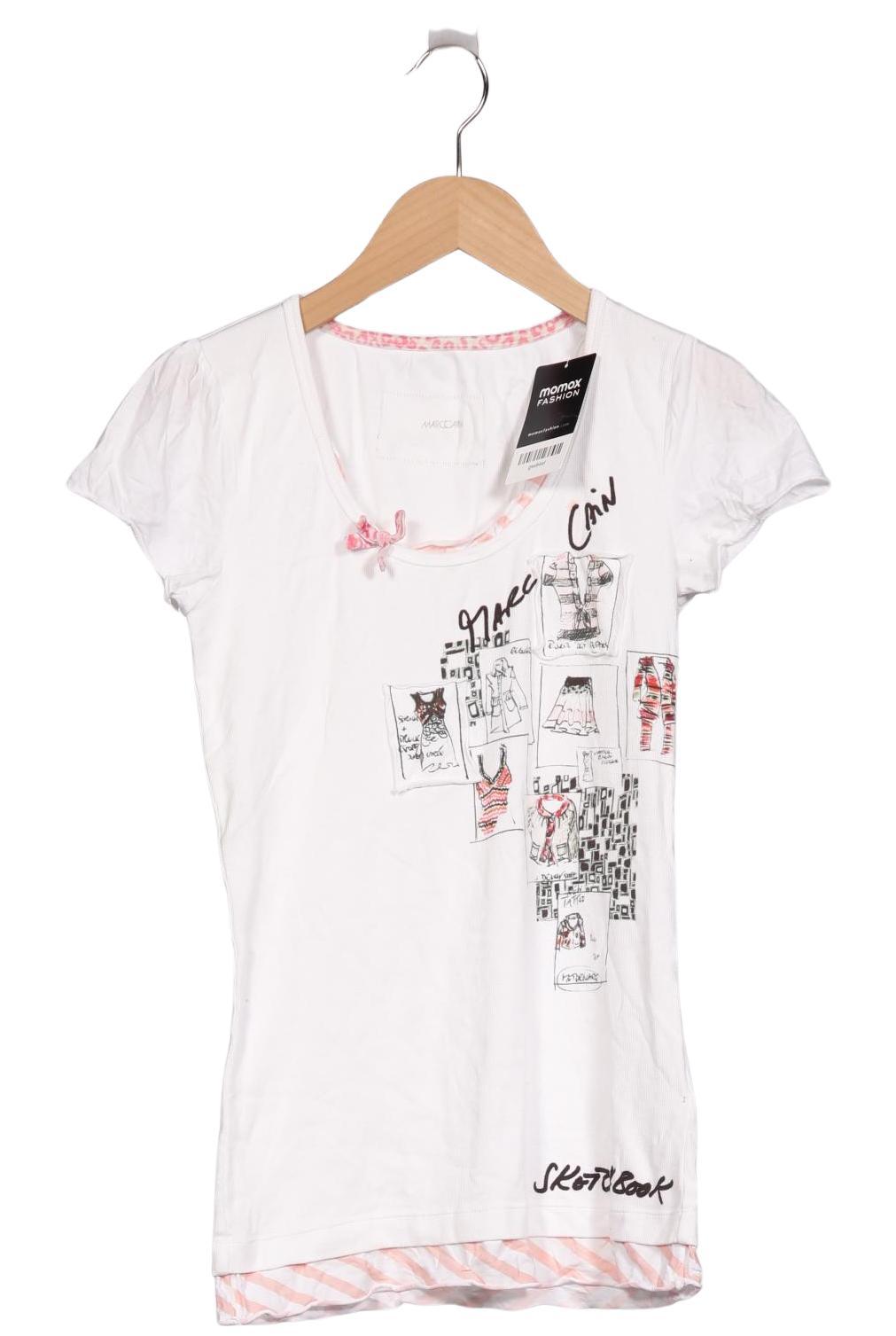 

Marc Cain Damen T-Shirt, weiß, Gr. 34
