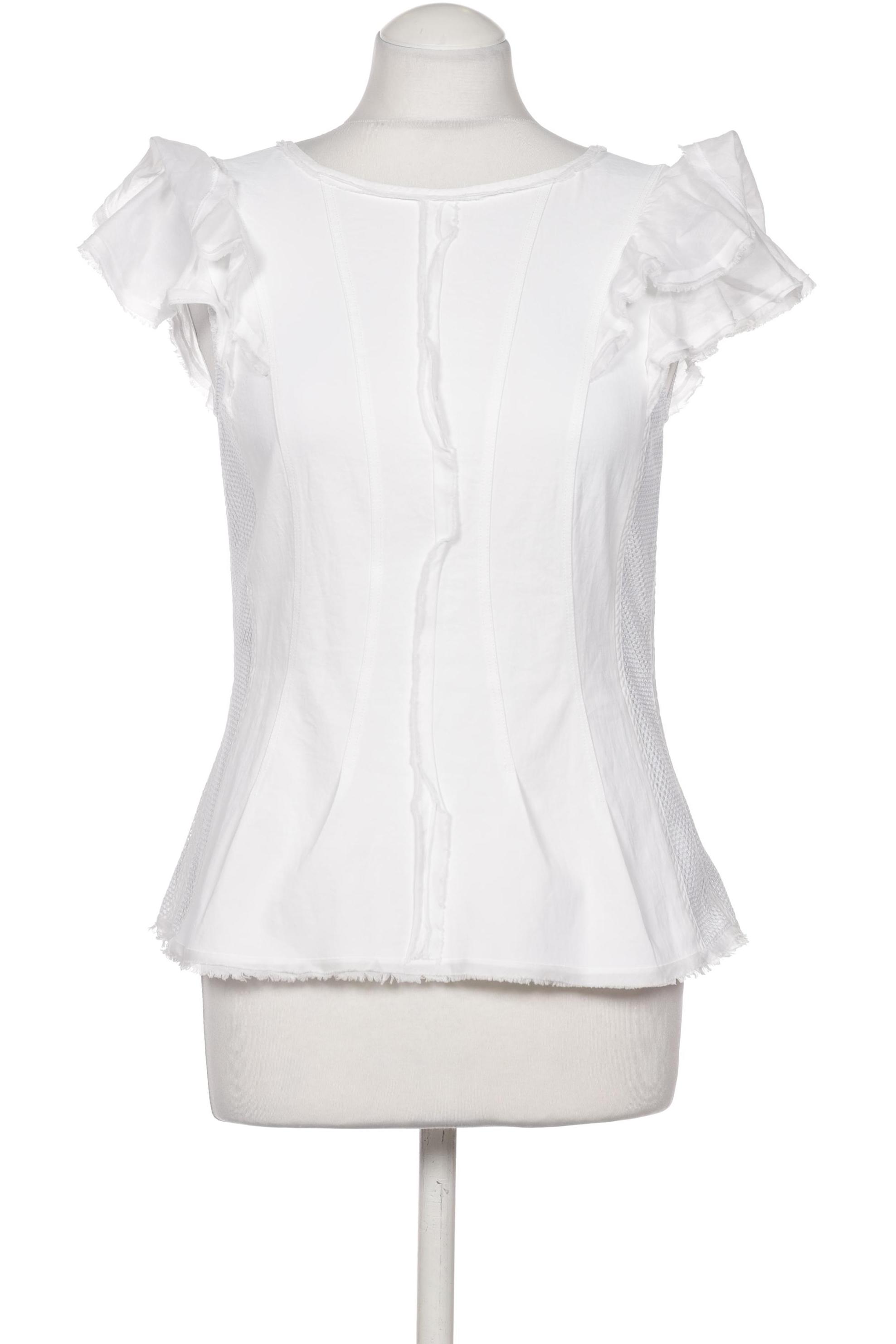 

Marc Cain Damen Bluse, weiß, Gr. 34