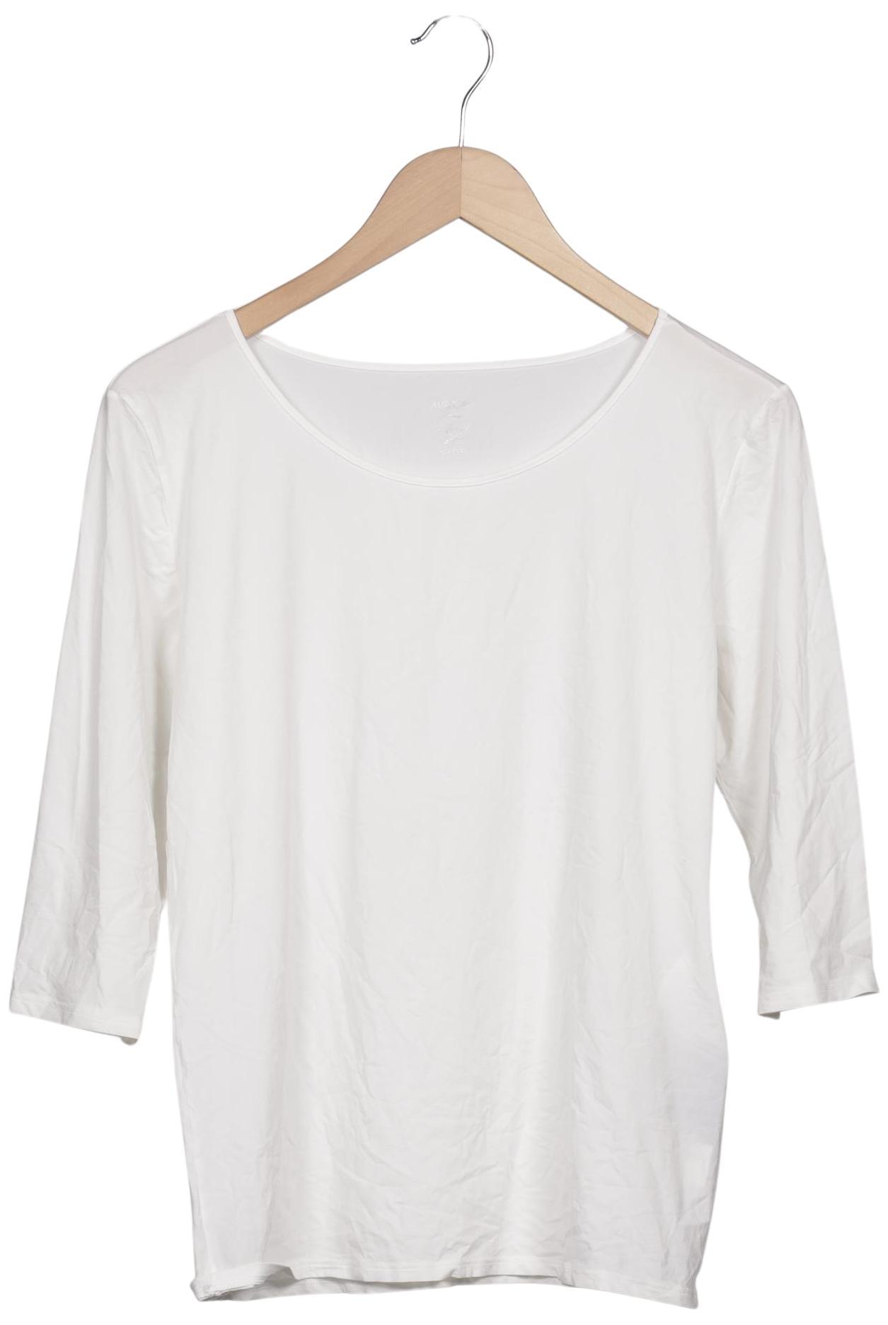 

Marc Cain Damen Langarmshirt, weiß, Gr. 44