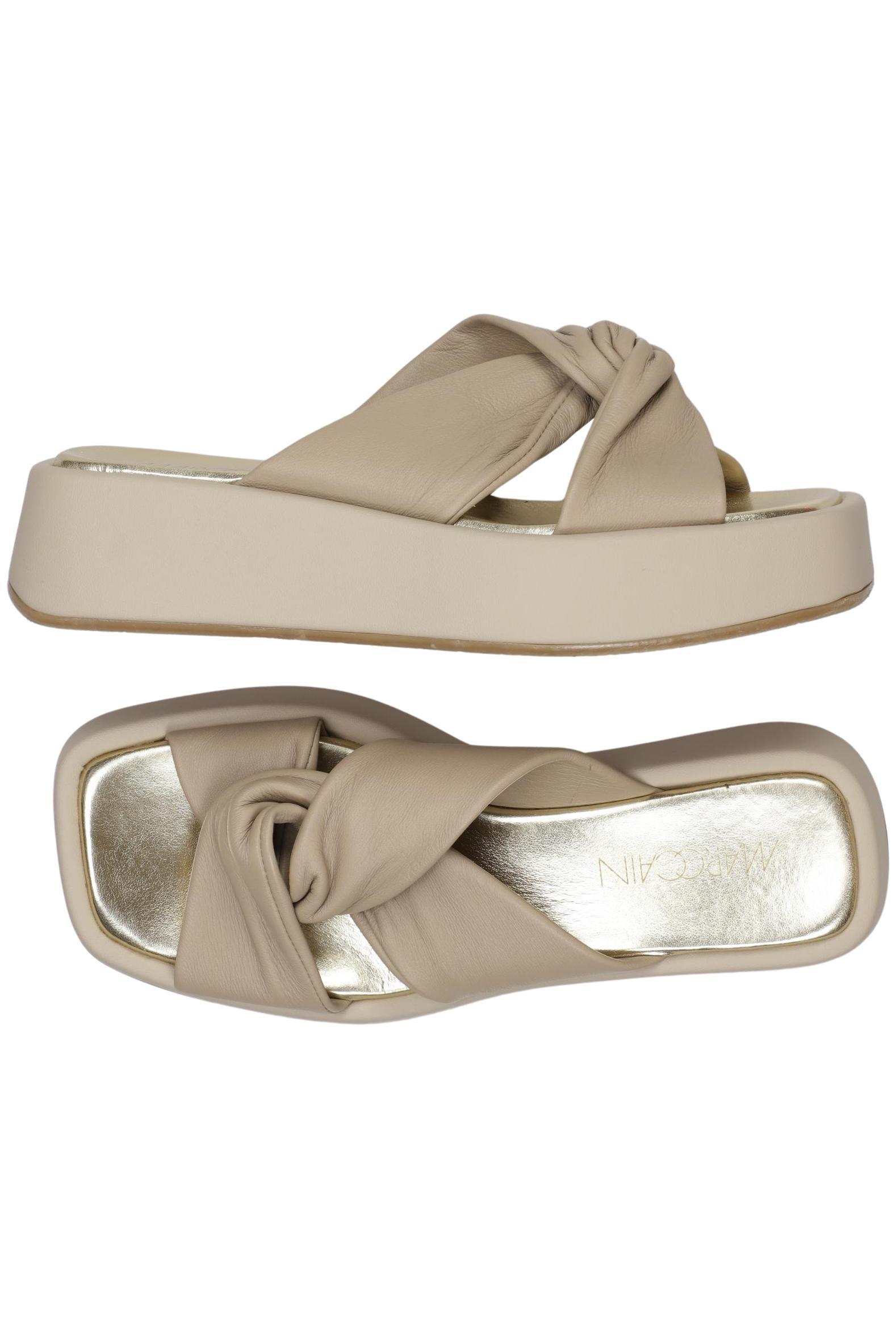 

Marc Cain Damen Sandale, beige, Gr. 37
