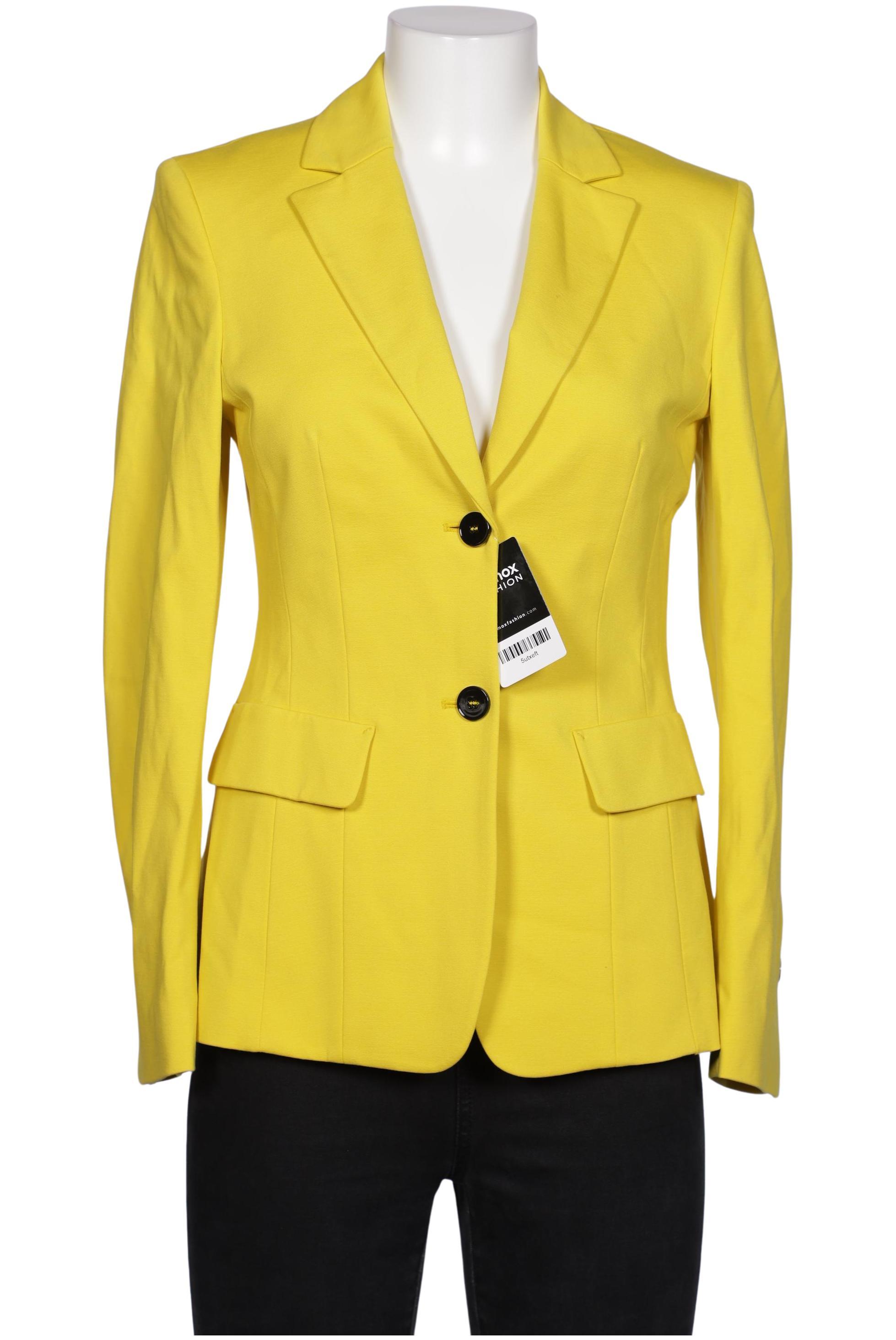 

Marc Cain Damen Blazer, gelb, Gr. 38