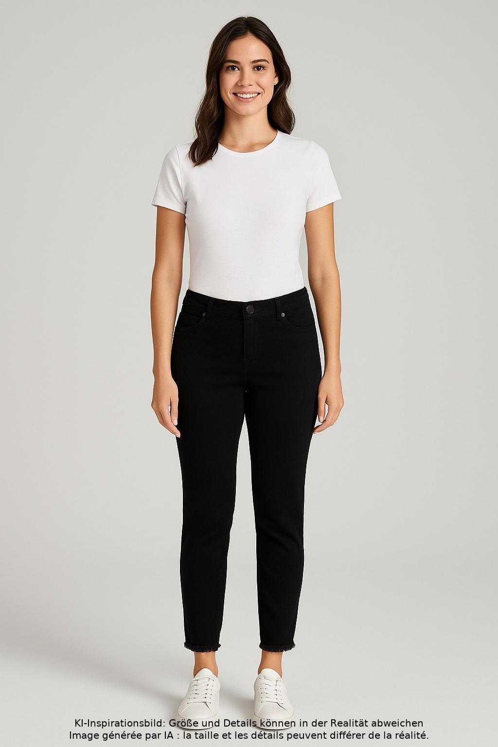 

Marc Cain Damen Jeans, schwarz, Gr. 36