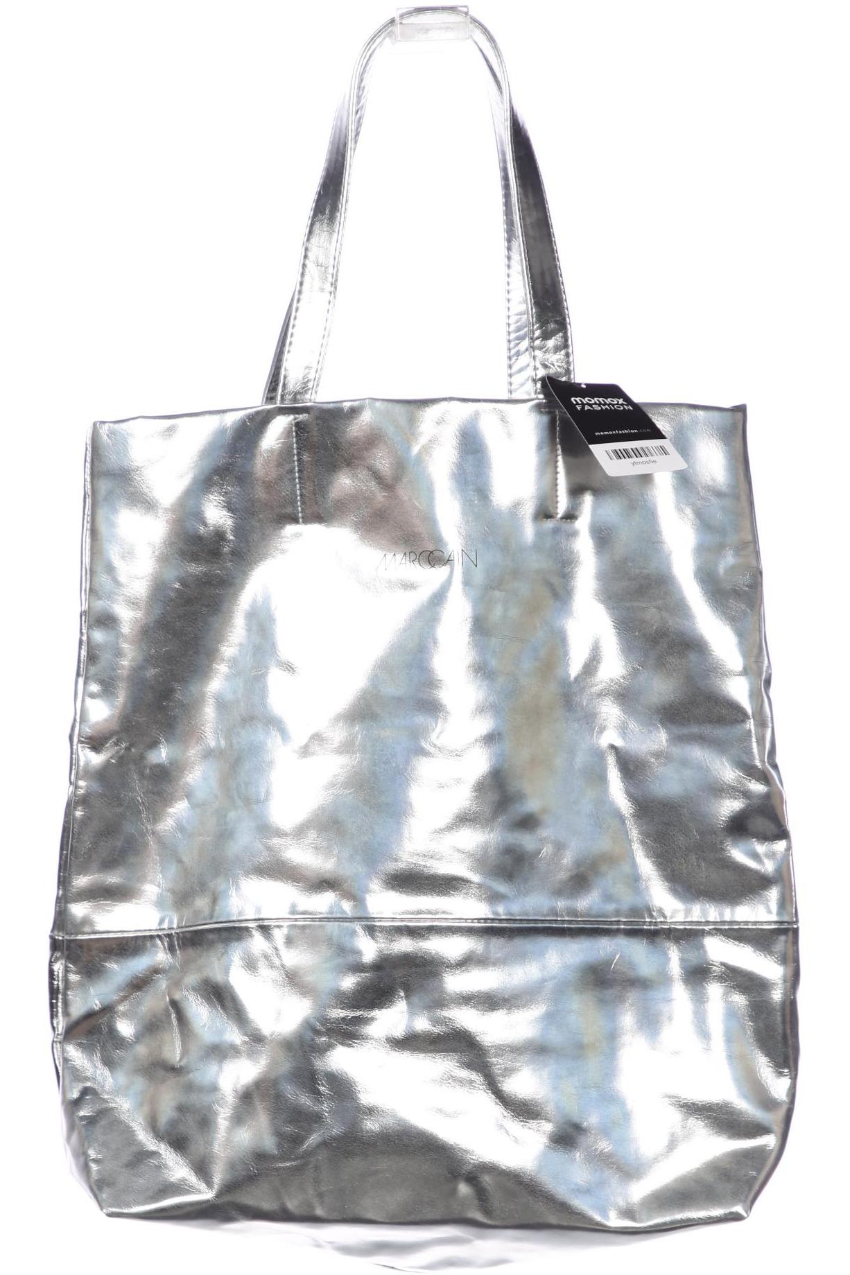 

Marc Cain Damen Handtasche, silber, Gr.