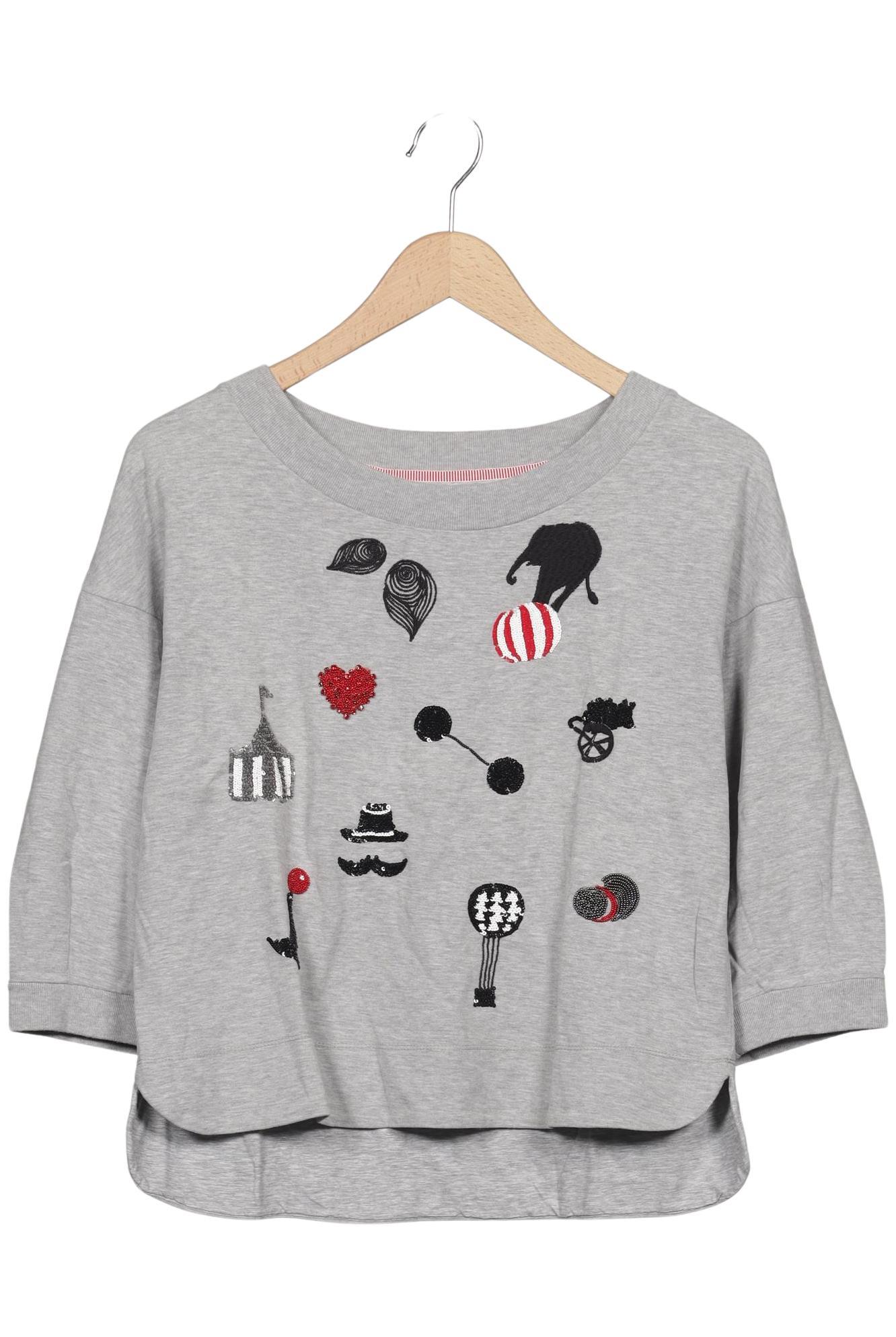 

Marc Cain Damen Langarmshirt, grau, Gr. 36