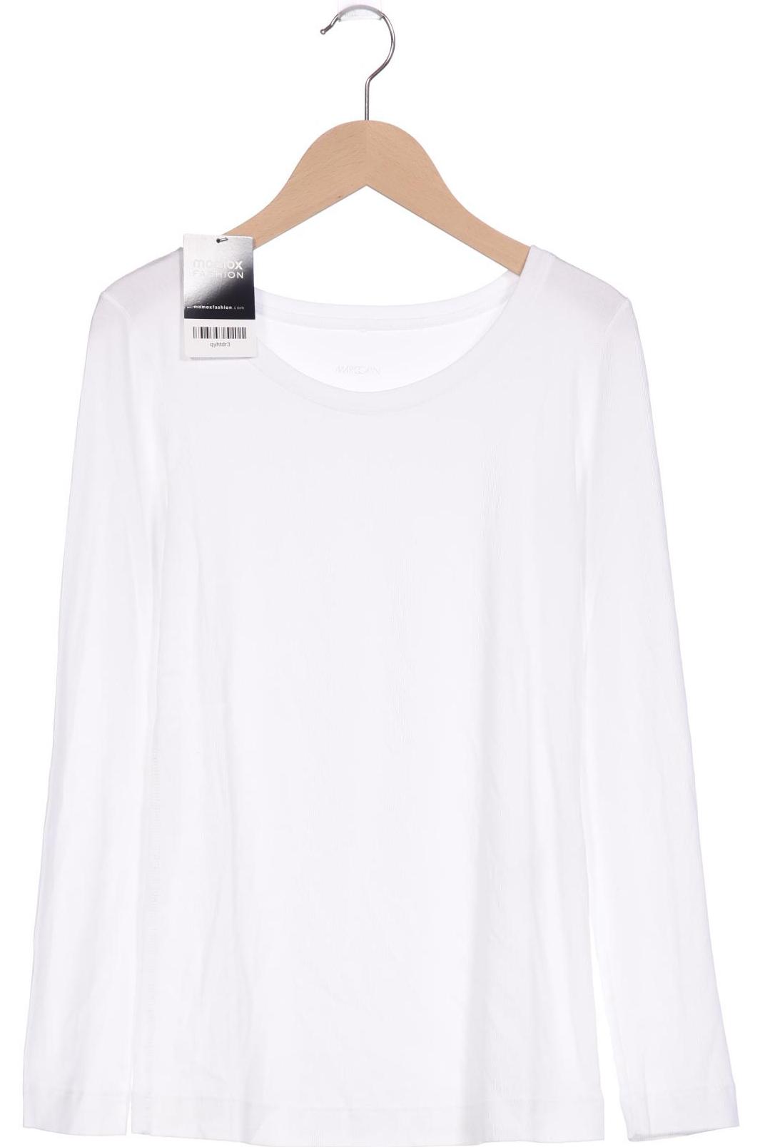 

Marc Cain Damen Langarmshirt, weiß, Gr. 36